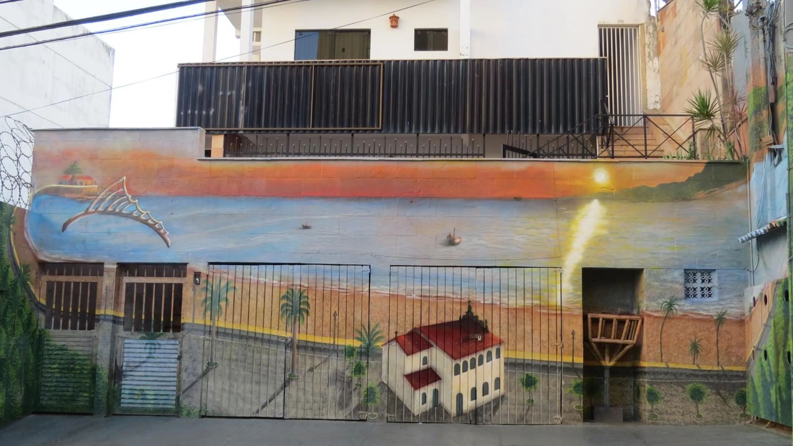 Facade/entrance in Villa Domenico