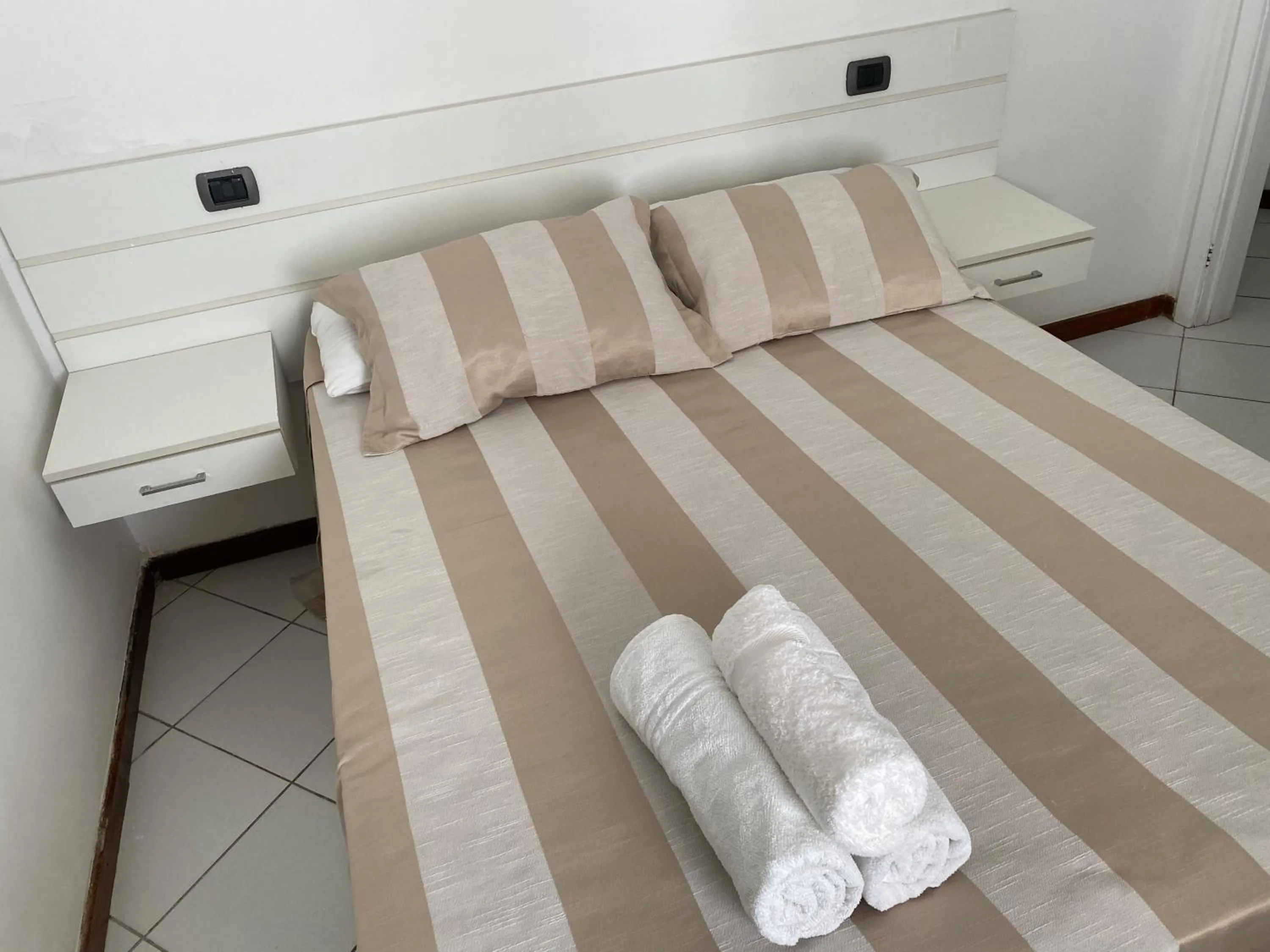 Bed in Villa Domenico