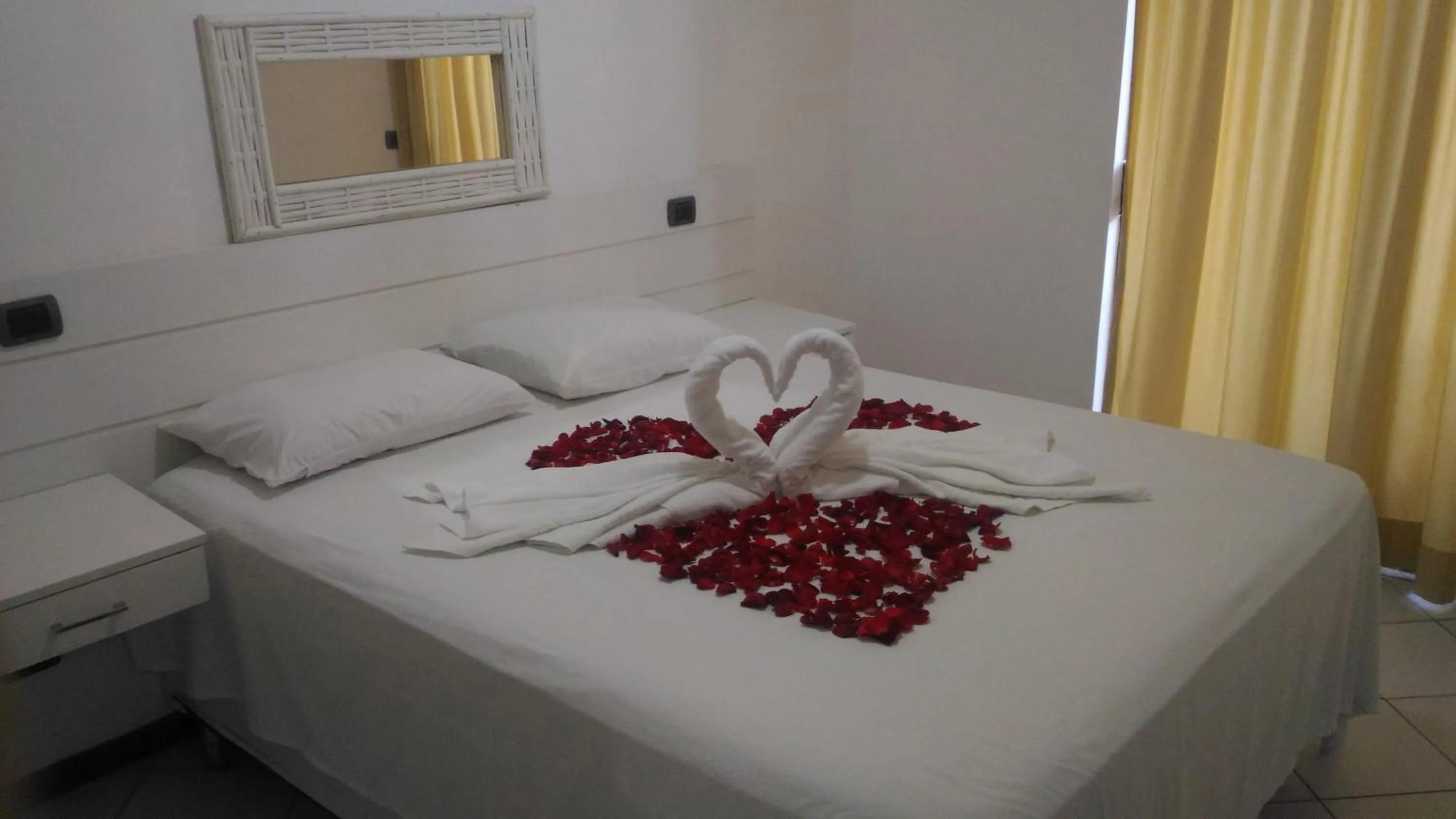 Bed in Villa Domenico