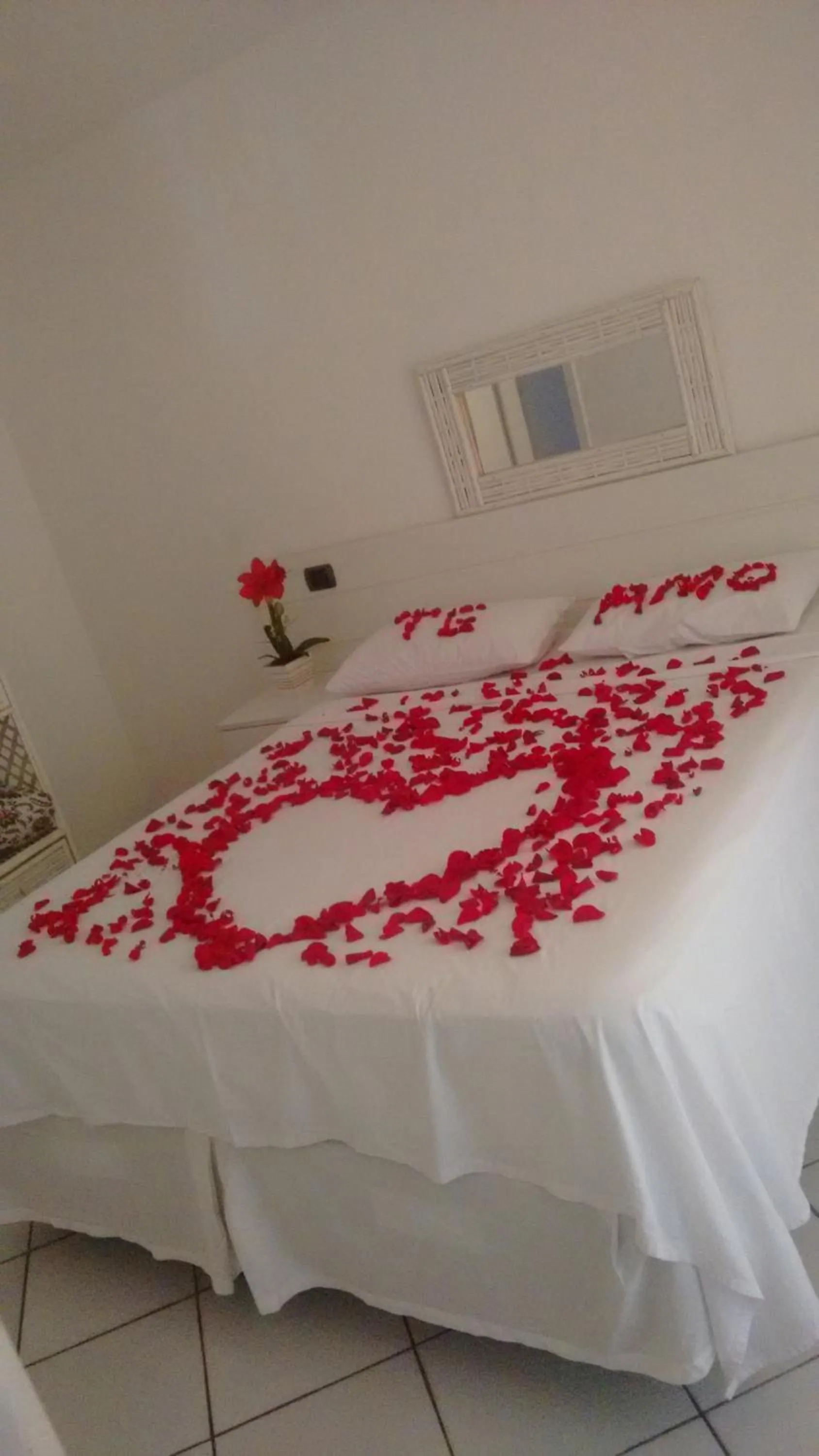 Bed in Villa Domenico