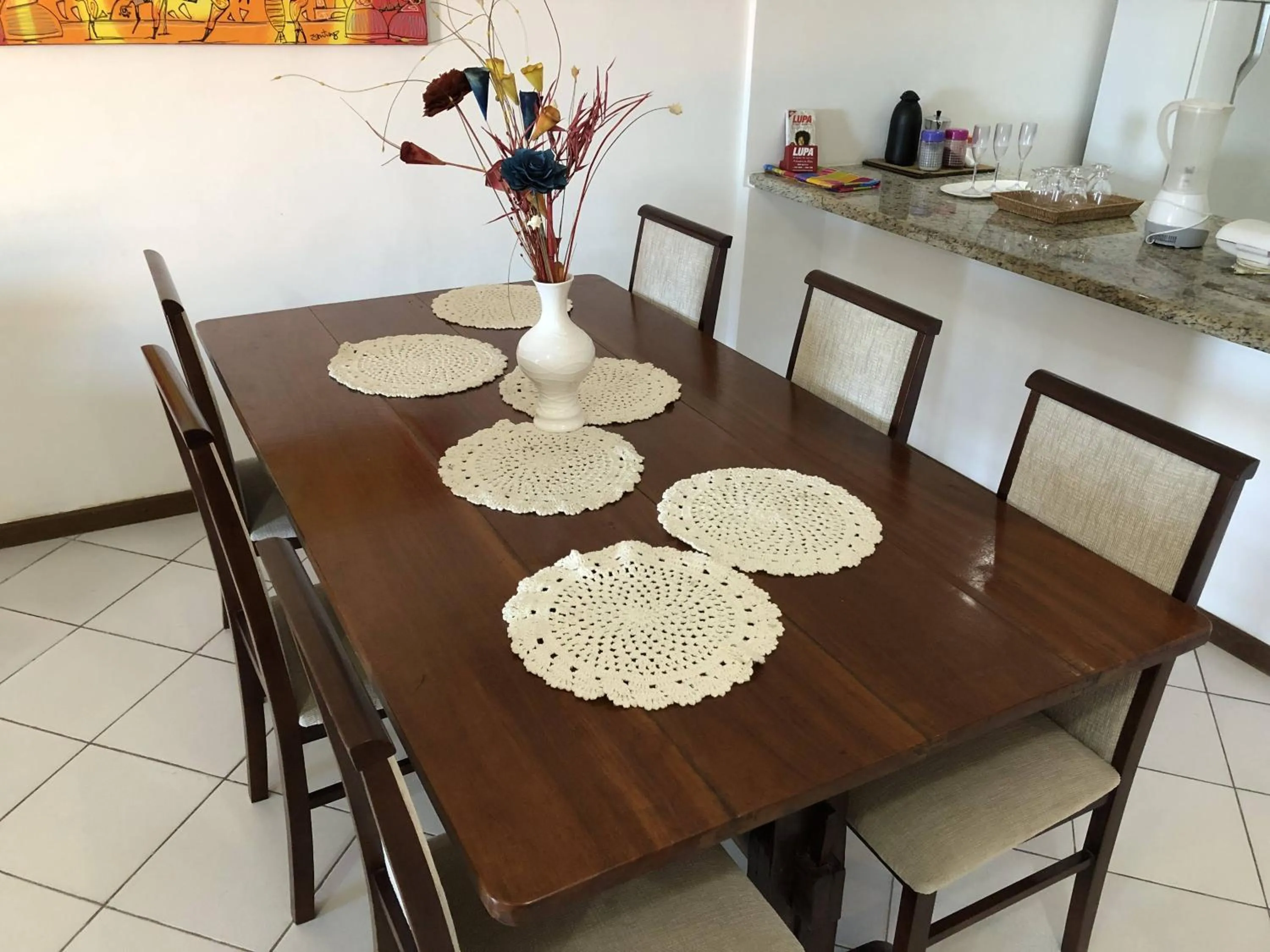 Dining area in Villa Domenico