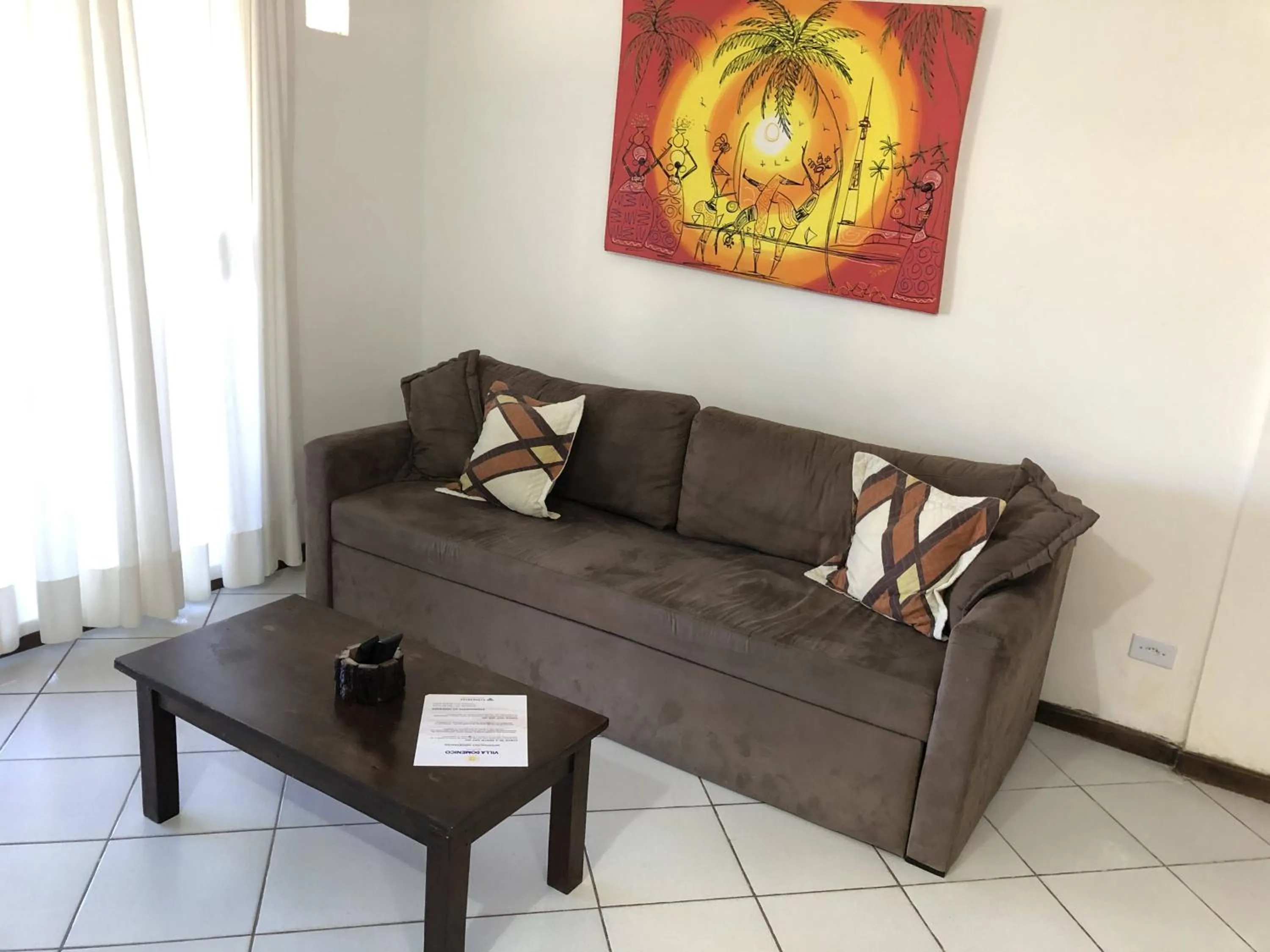 Bed in Villa Domenico