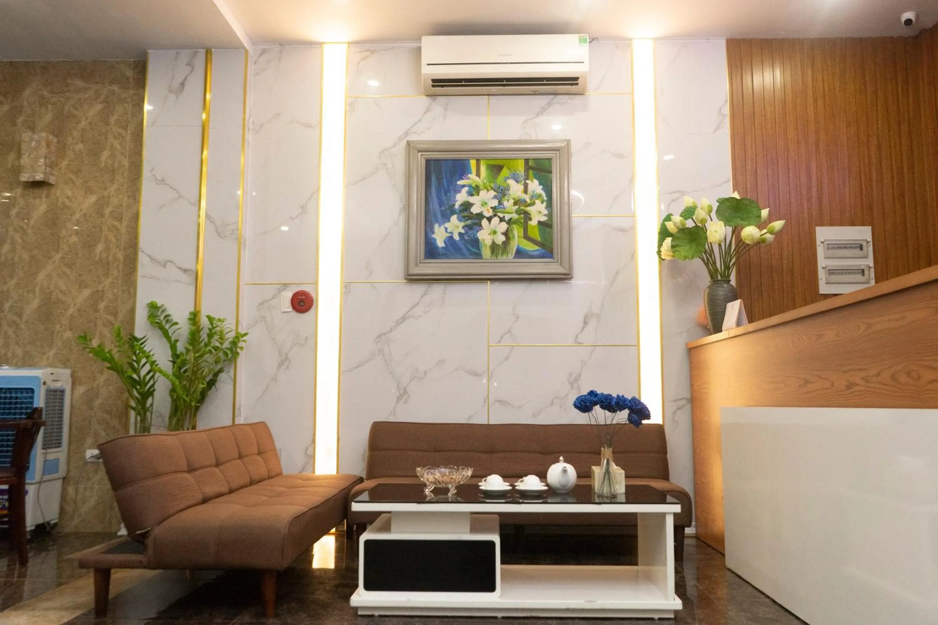 Lobby or reception in Sen Hotel My Dinh Song Da 미딩