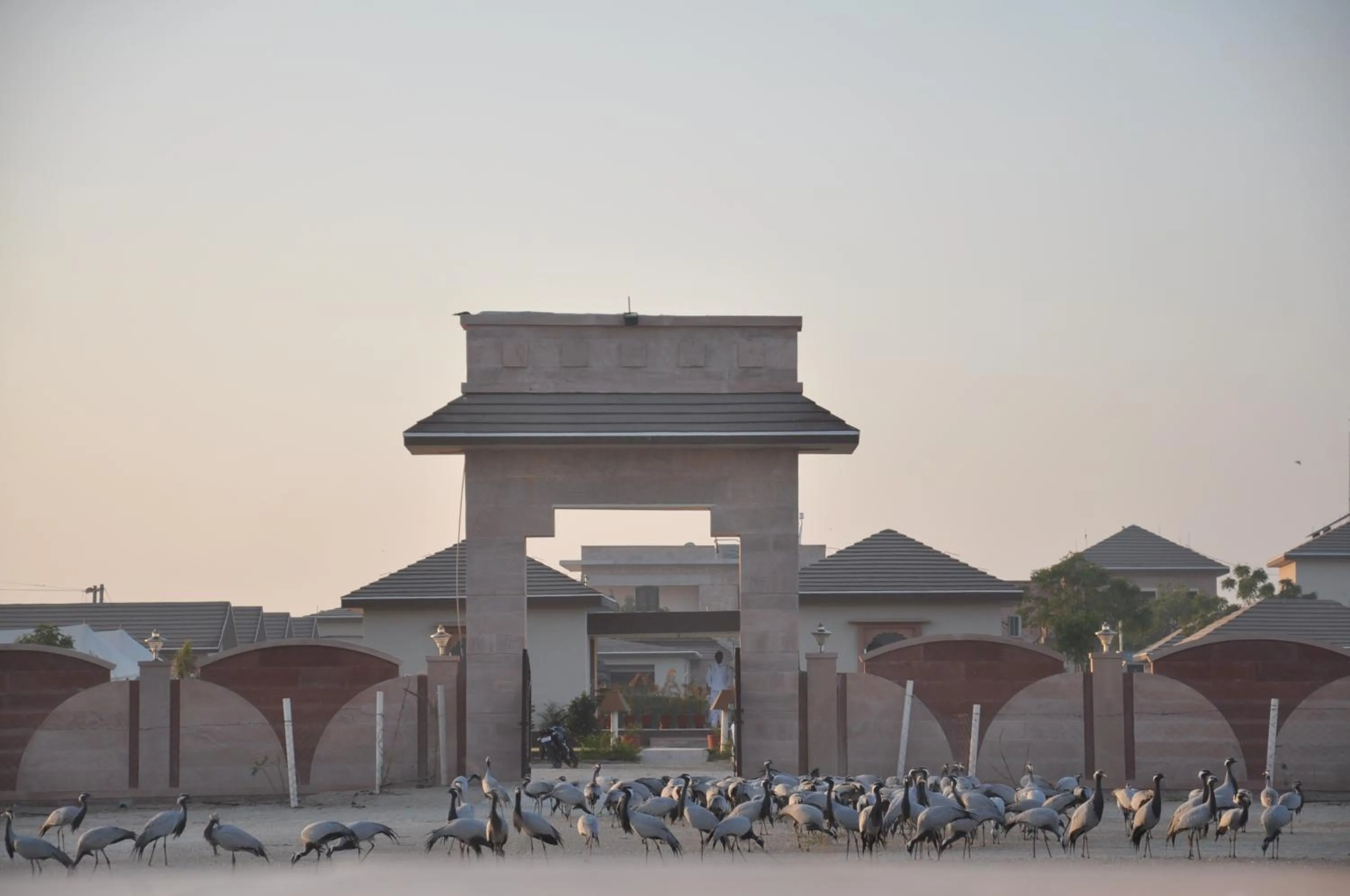 Facade/entrance in Kurja Resort