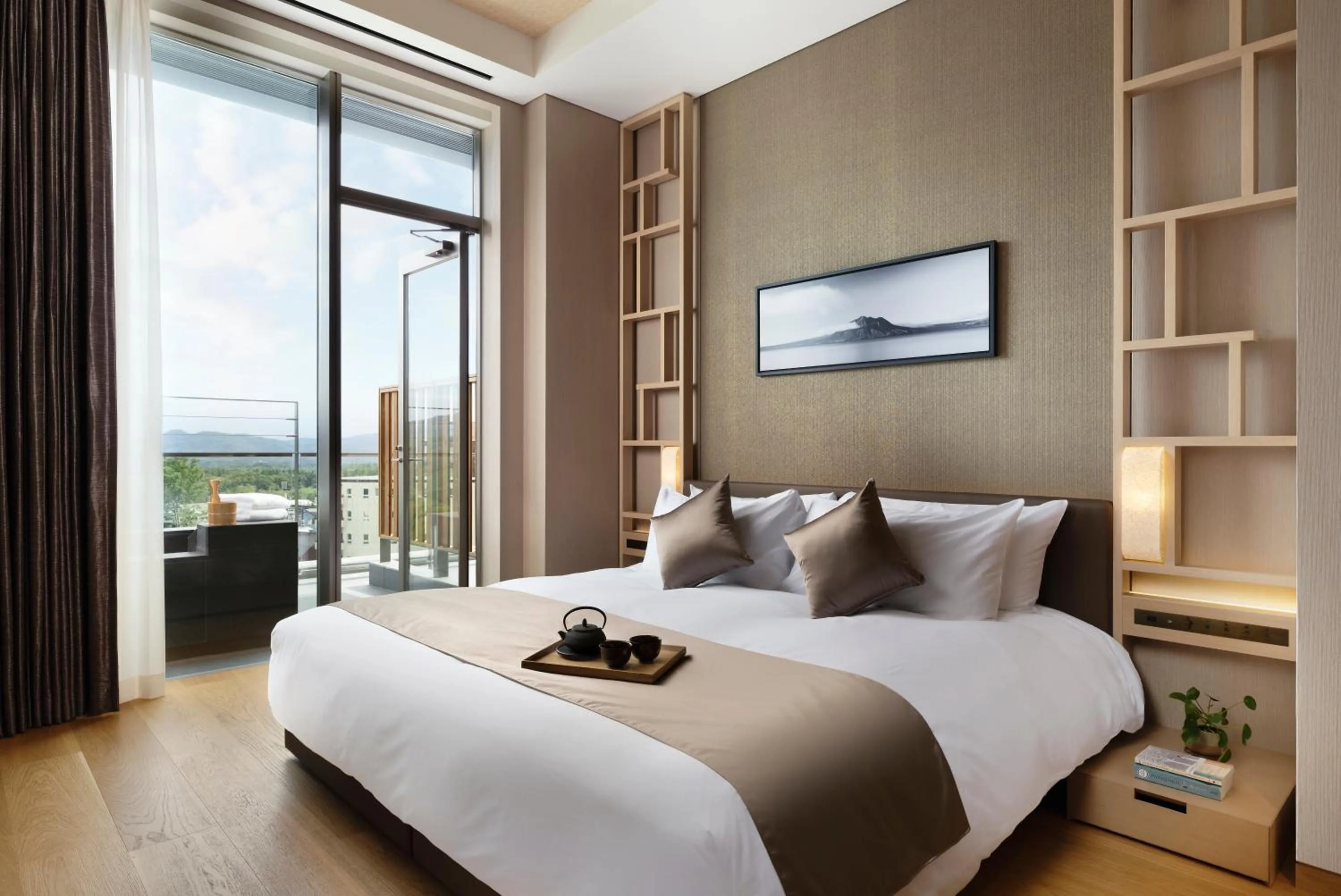 Bedroom, Bed in Setsu Niseko