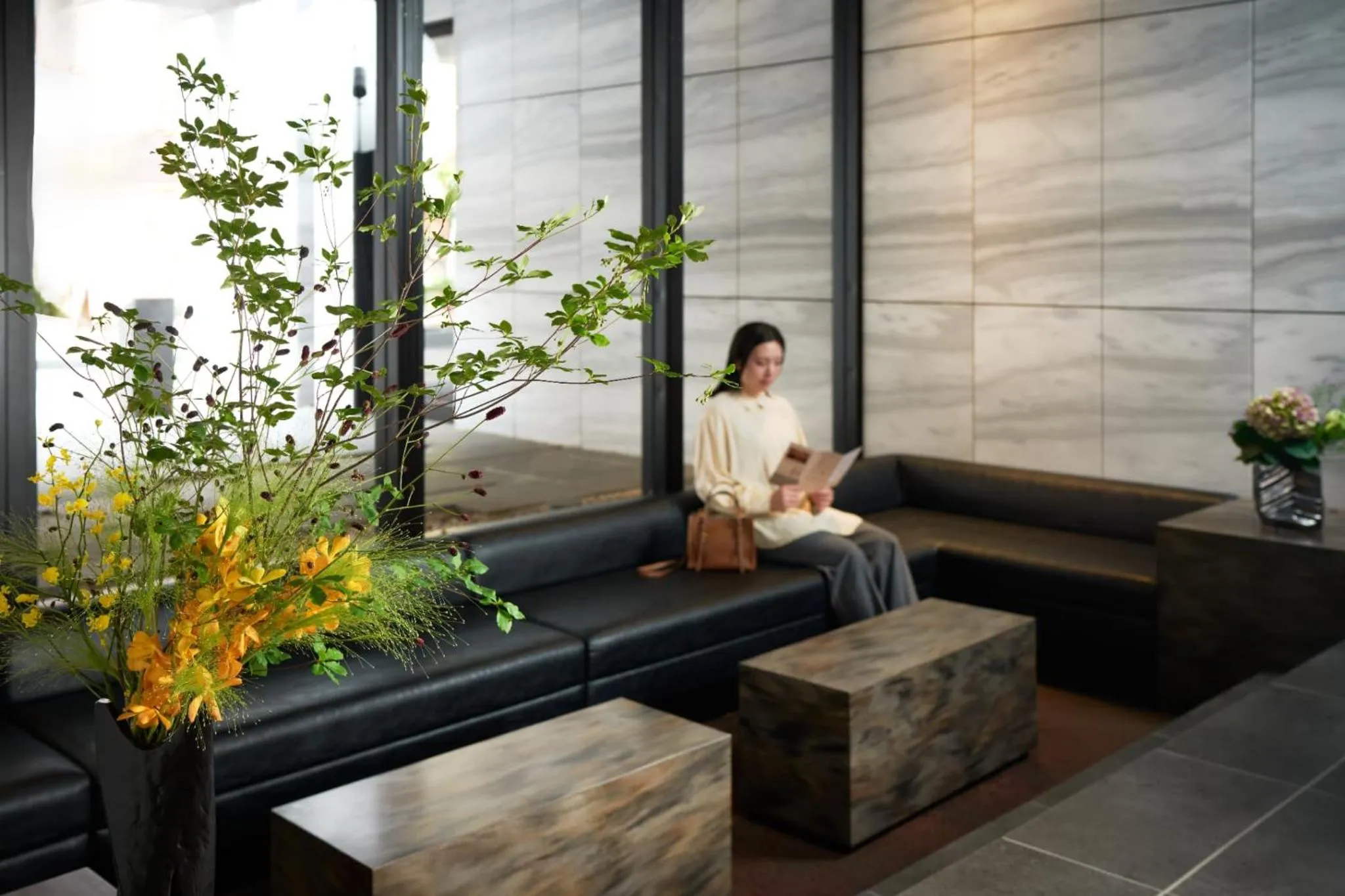 Lobby or reception in OMO3 Tokyo Akasaka by Hoshino Resort