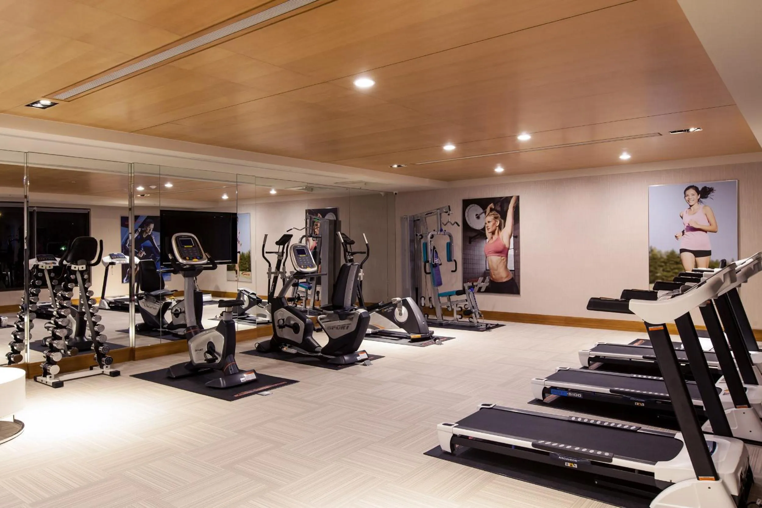 Fitness centre/facilities in Forte Hotel Xizhi