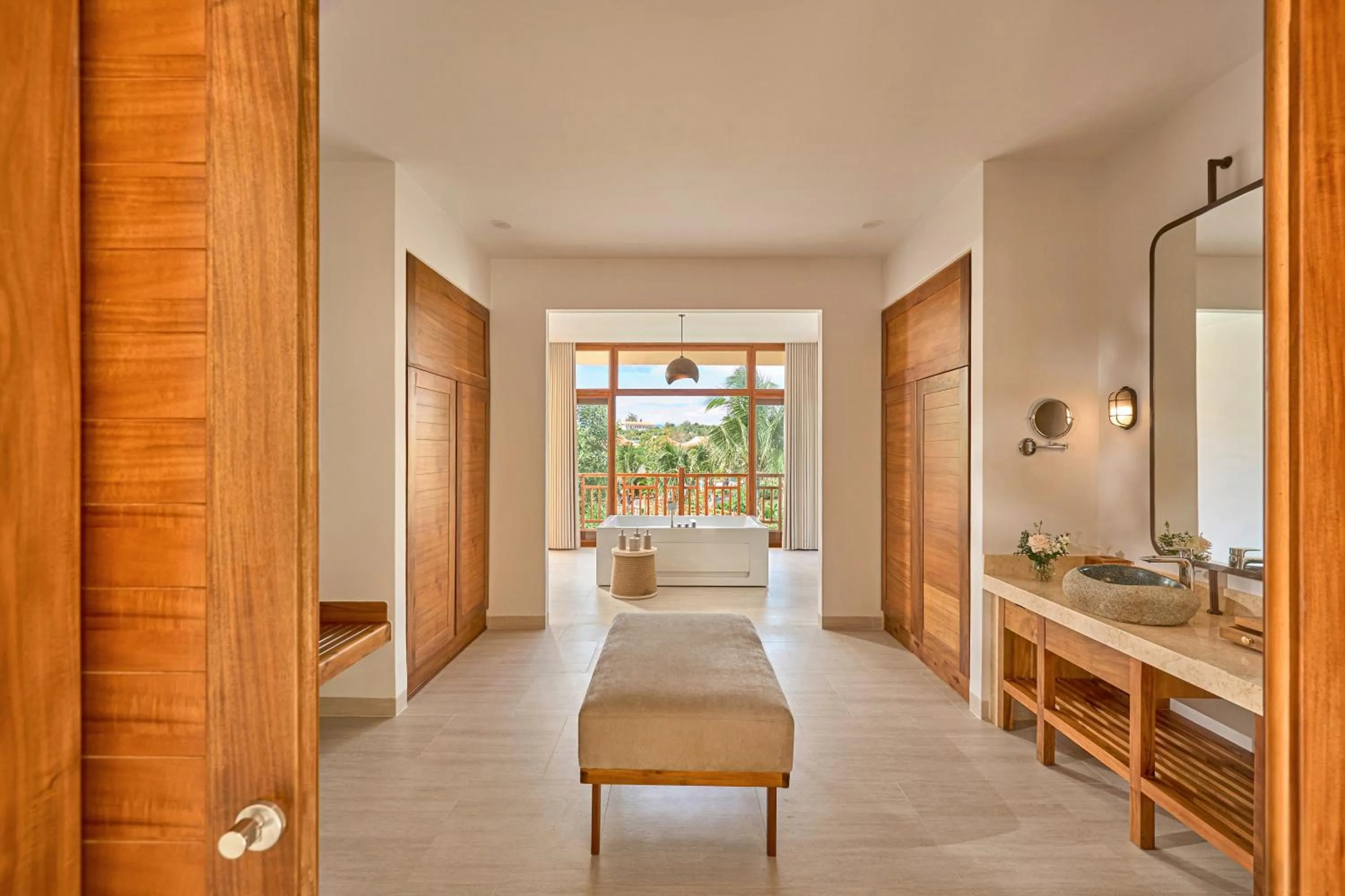 Bathroom, Bed in Ana Mandara Cam Ranh