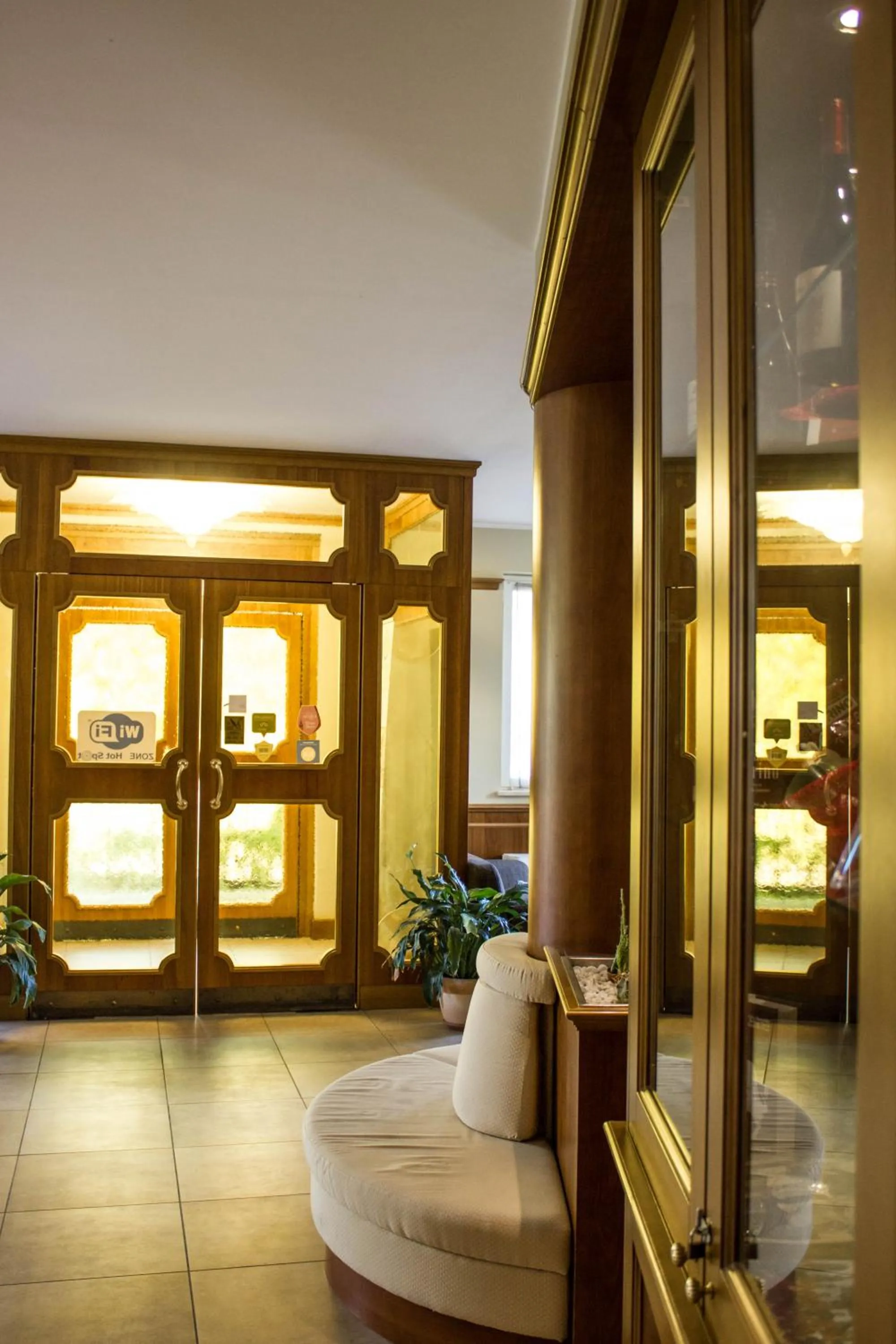 Lobby or reception in Hotel Valentino