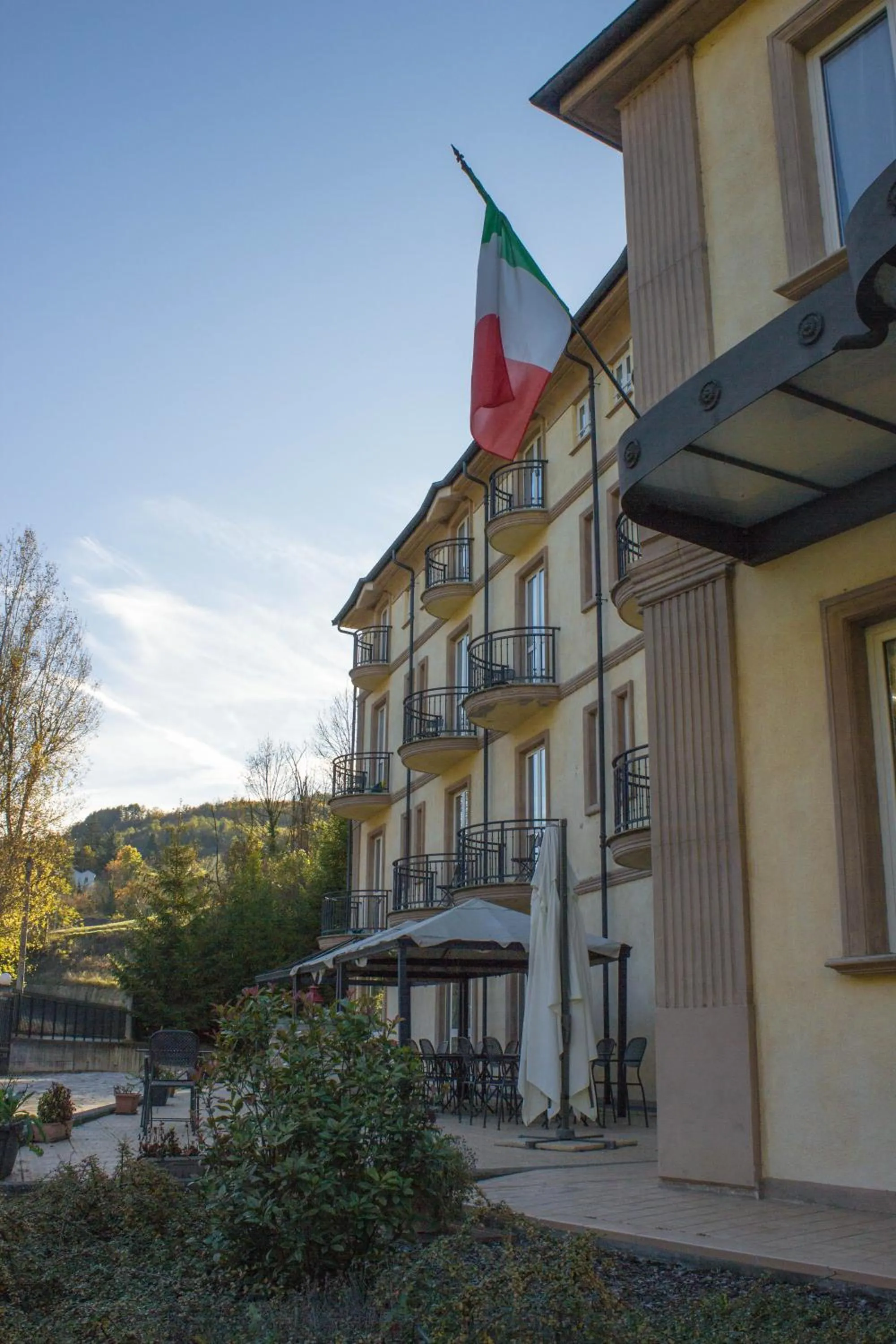 Balcony/Terrace in Hotel Valentino