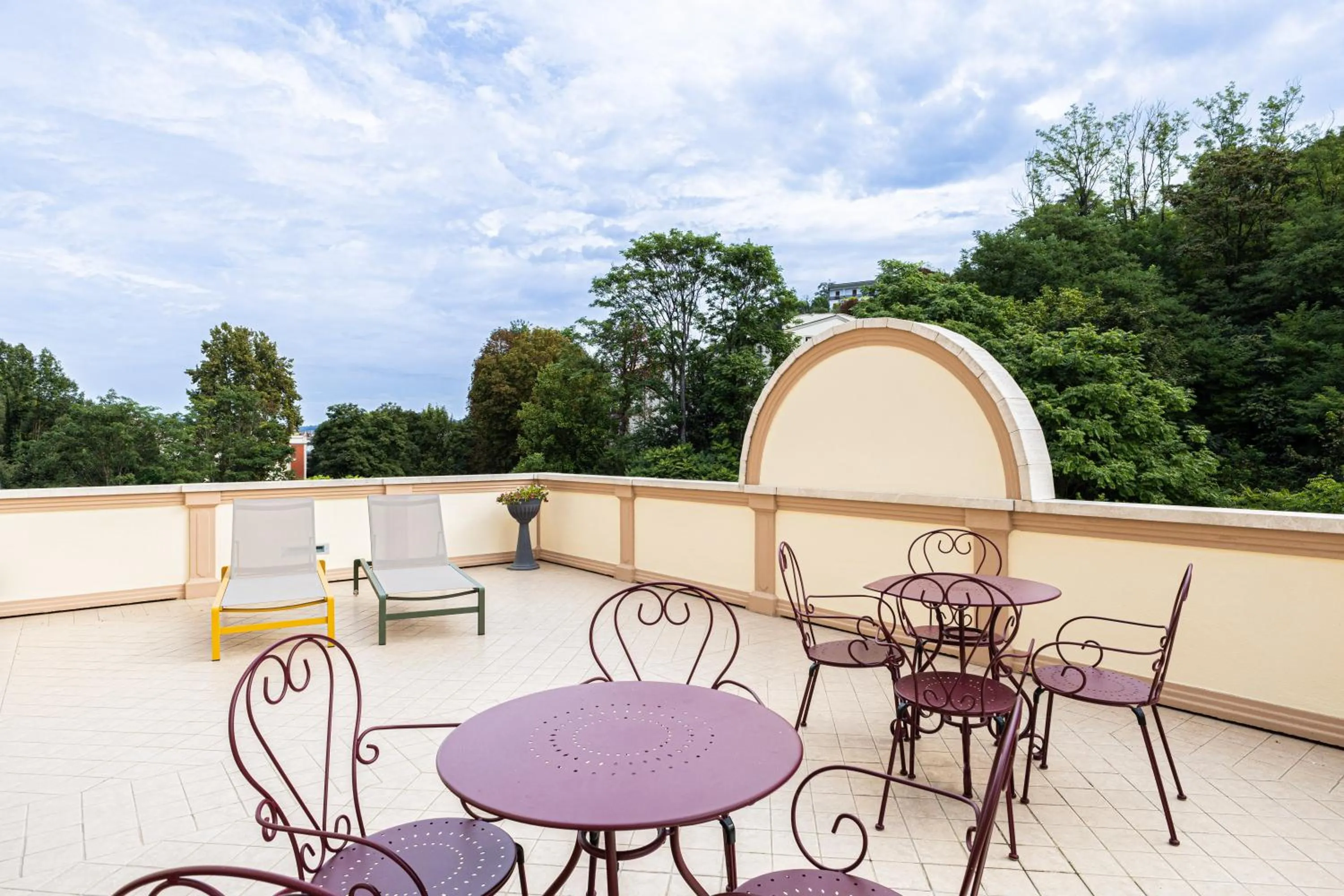 Balcony/Terrace in Hotel Valentino
