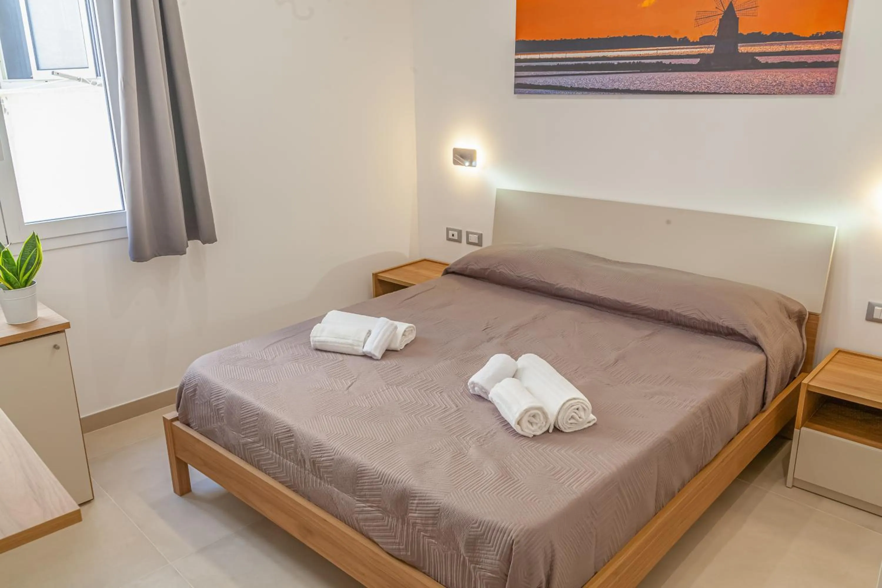 Bedroom, Bed in Isgrò Rooms