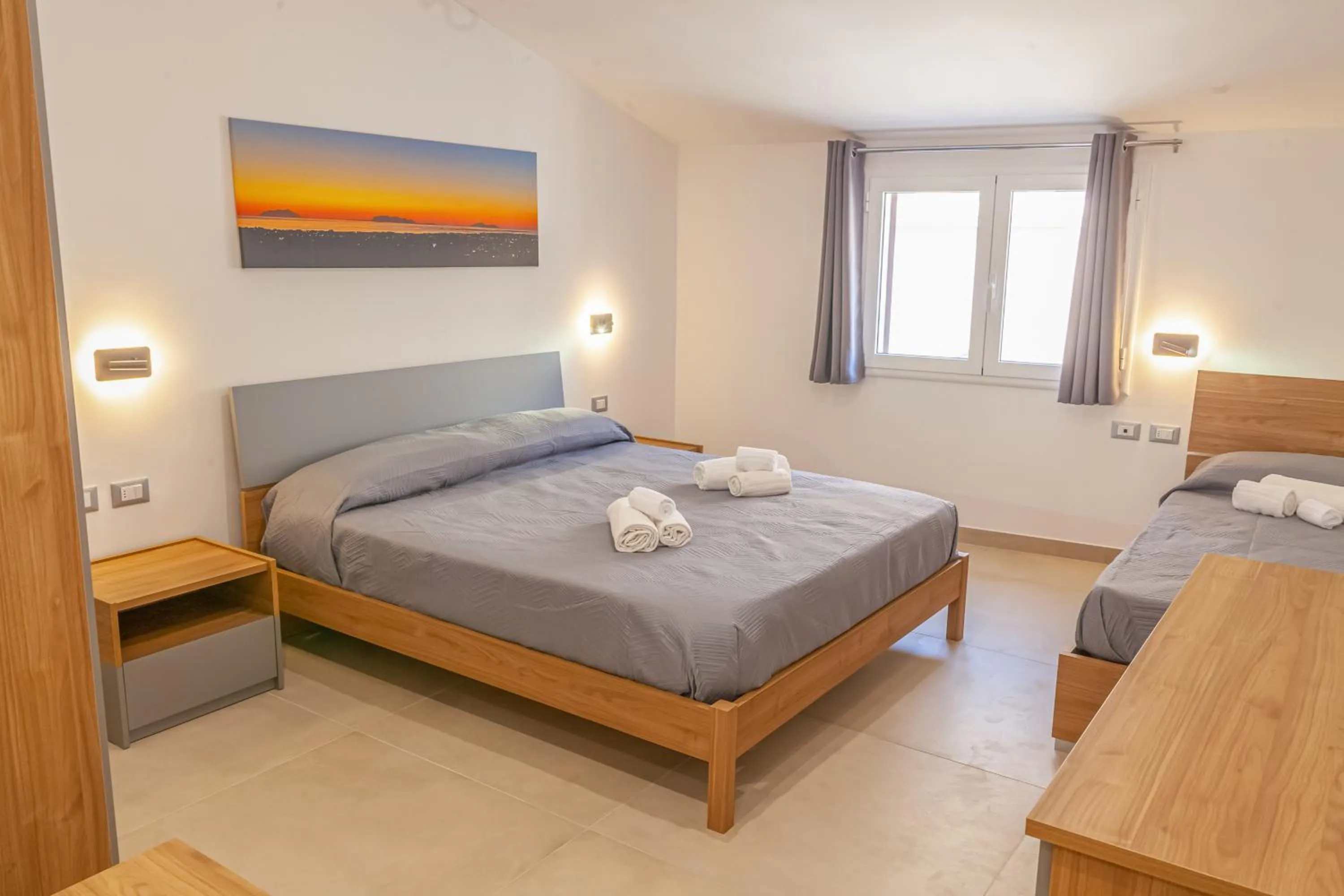 Bedroom, Bed in Isgrò Rooms