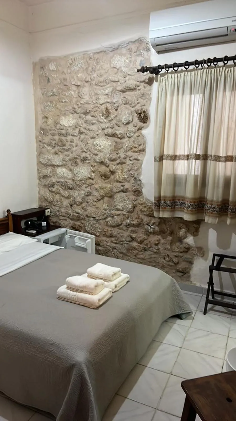 Bedroom, Bed in Rethymno House
