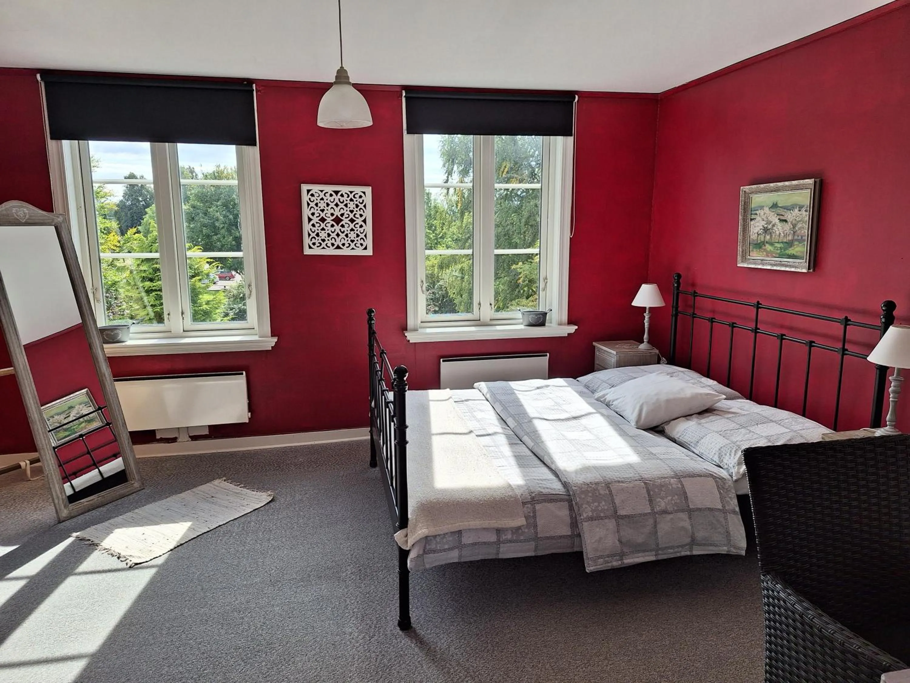 Bedroom in Hotell Vita Hästen Hästveda