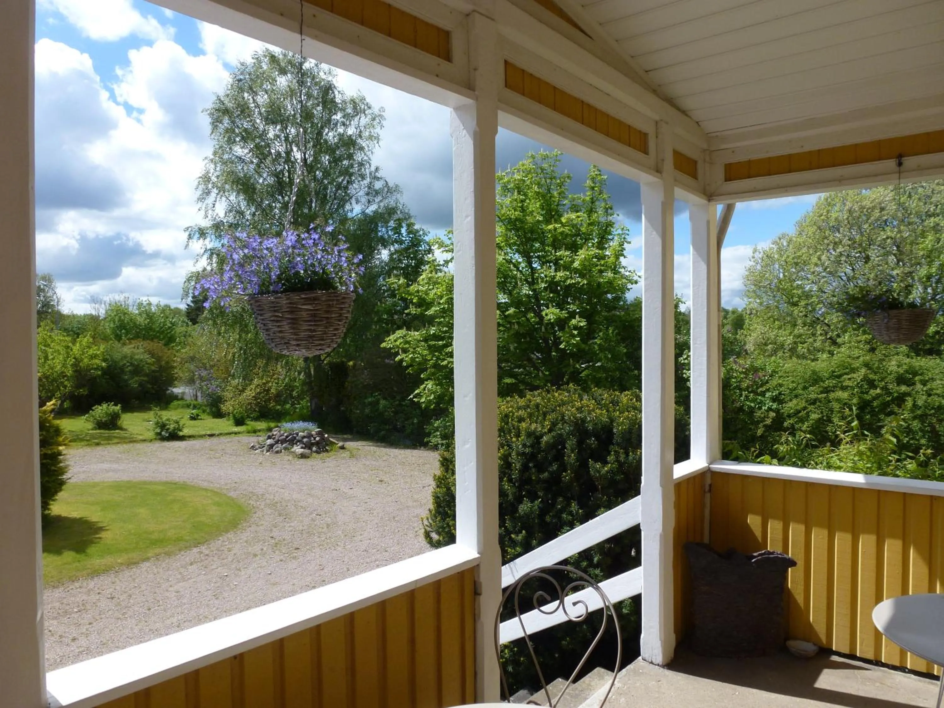 Balcony/Terrace in Hotell Vita Hästen Hästveda
