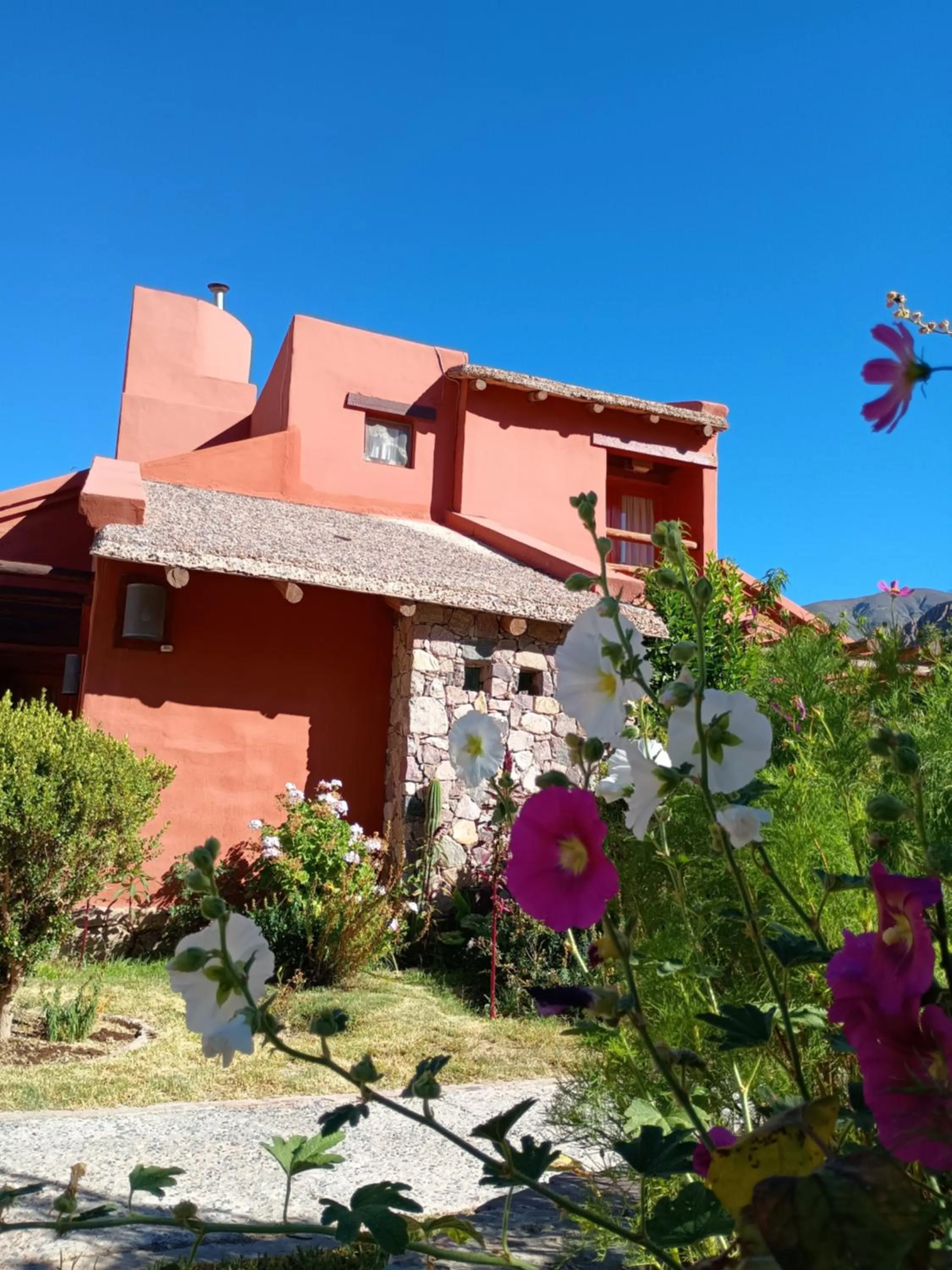 Garden in El Refugio de Coquena