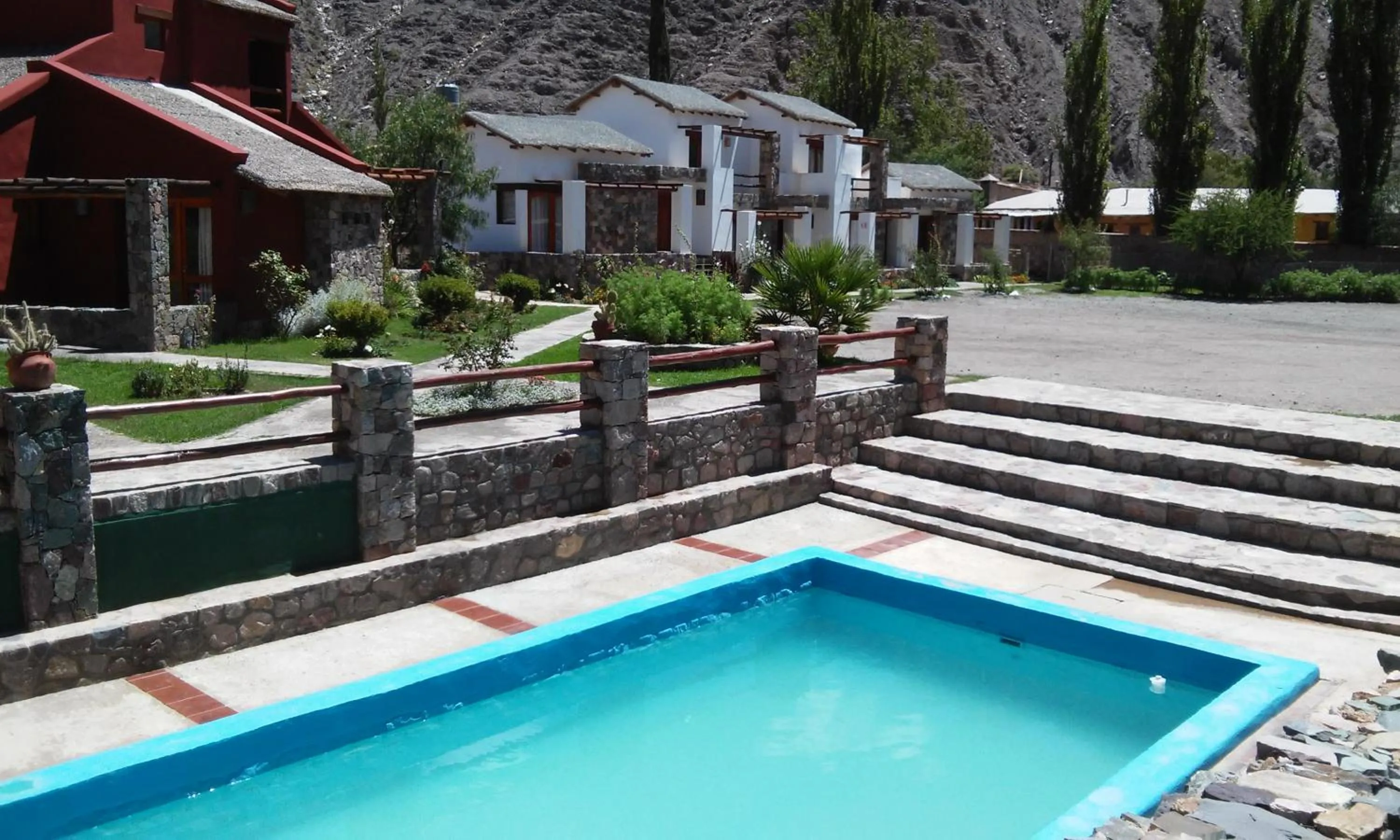 Swimming pool in El Refugio de Coquena