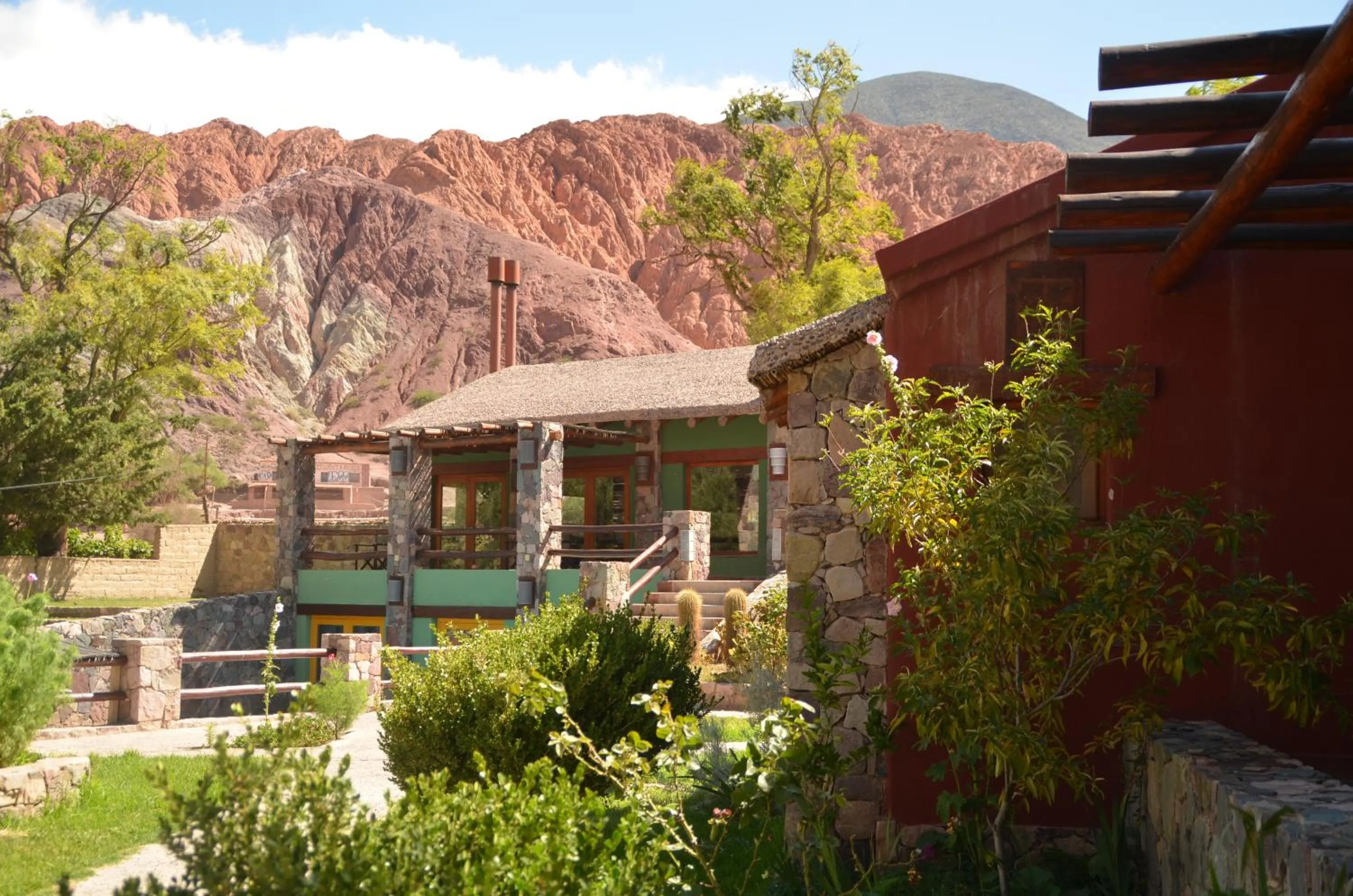 Area and facilities in El Refugio de Coquena