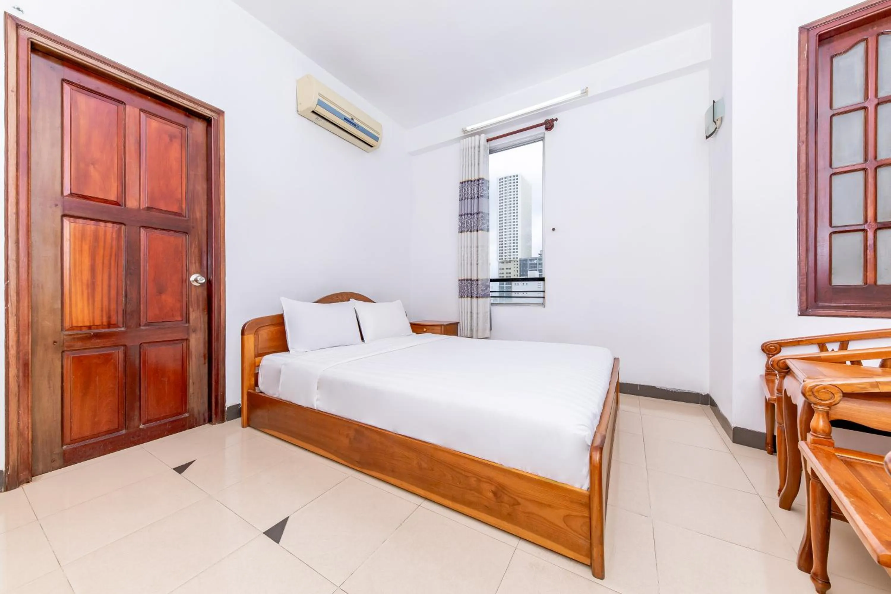 Bed in Minh Cat Hotel