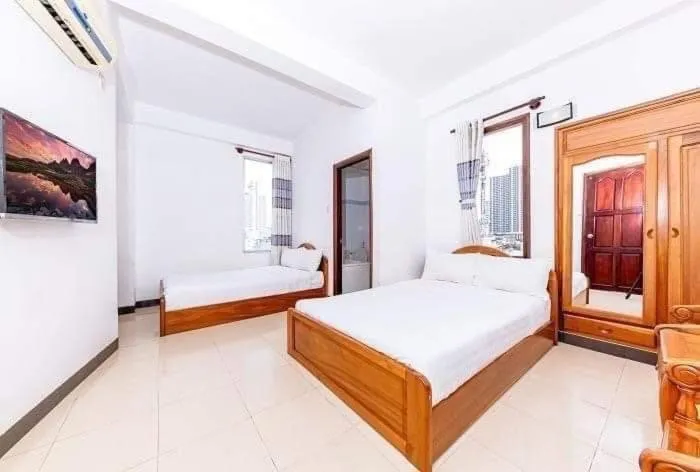 Photo of the whole room, Bed in Minh Cat Hotel