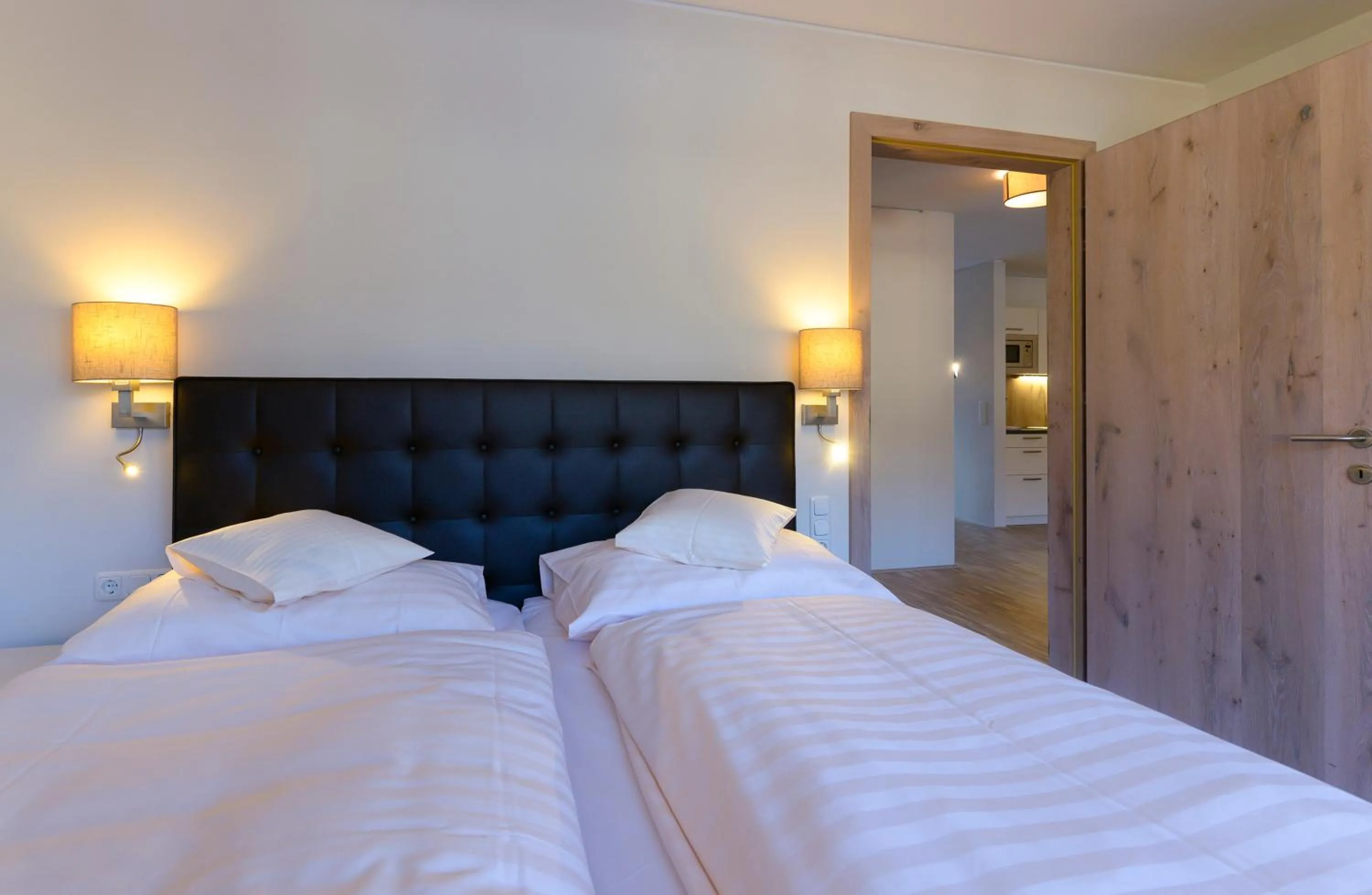 Bedroom, Bed in Appartementhotel Sonnenhof