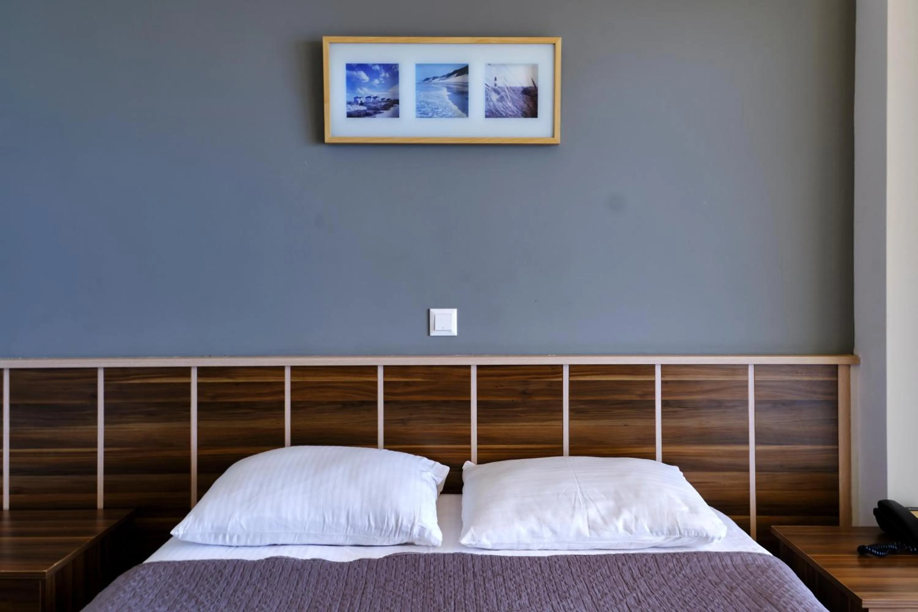 Photo of the whole room, Bed in Aquarius Hotel