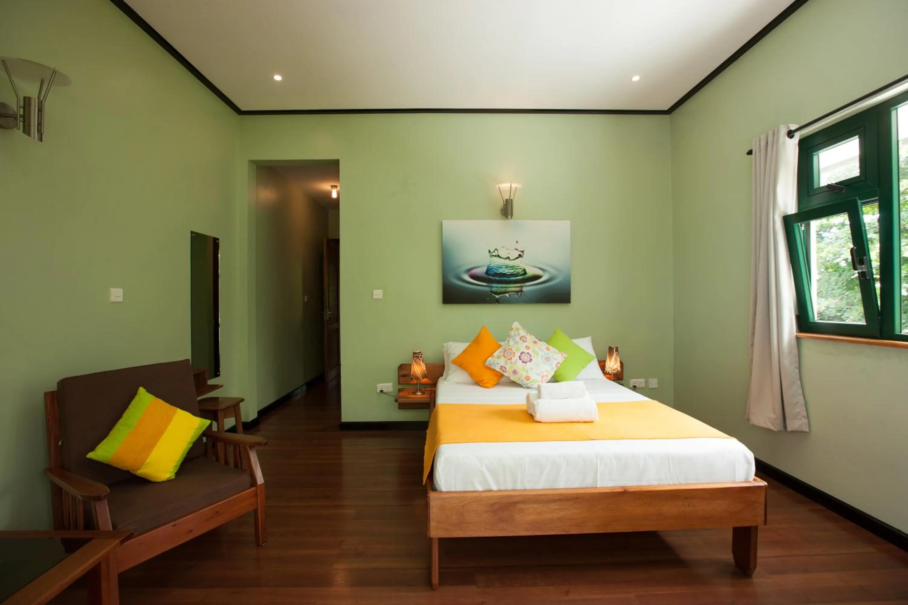 Bedroom, Bed in La Kaz Safran