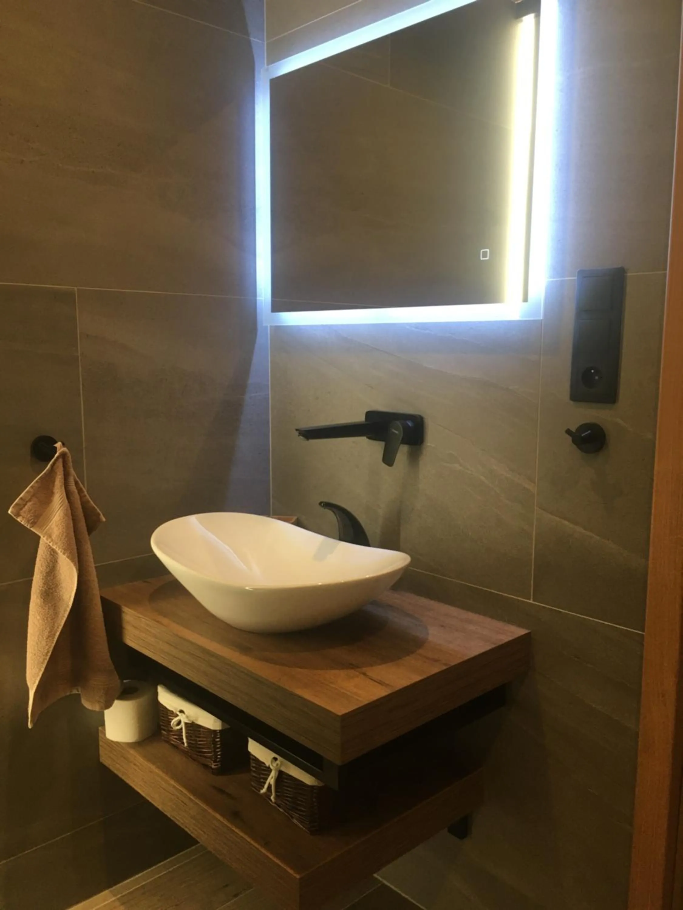 Bathroom in Apartmán s výhľadom na štíty Ovruč 312