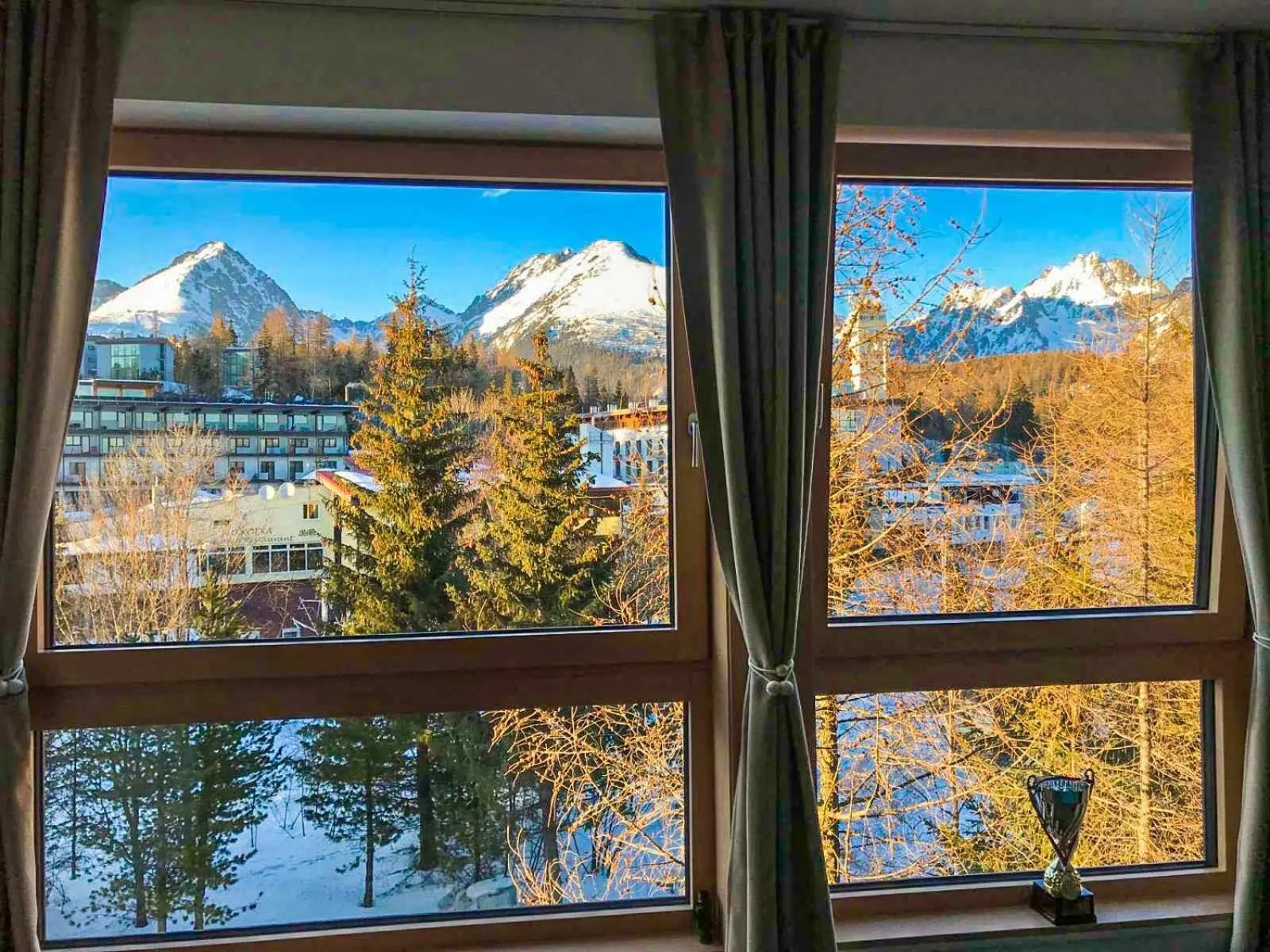 Mountain view in Apartmán s výhľadom na štíty Ovruč 312