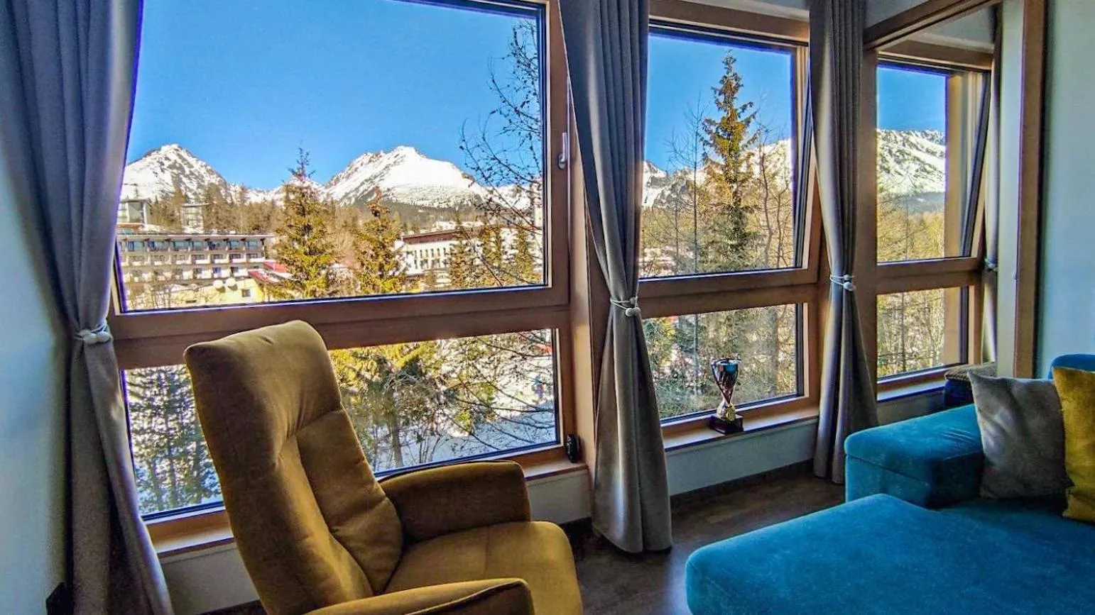 Mountain view in Apartmán s výhľadom na štíty Ovruč 312
