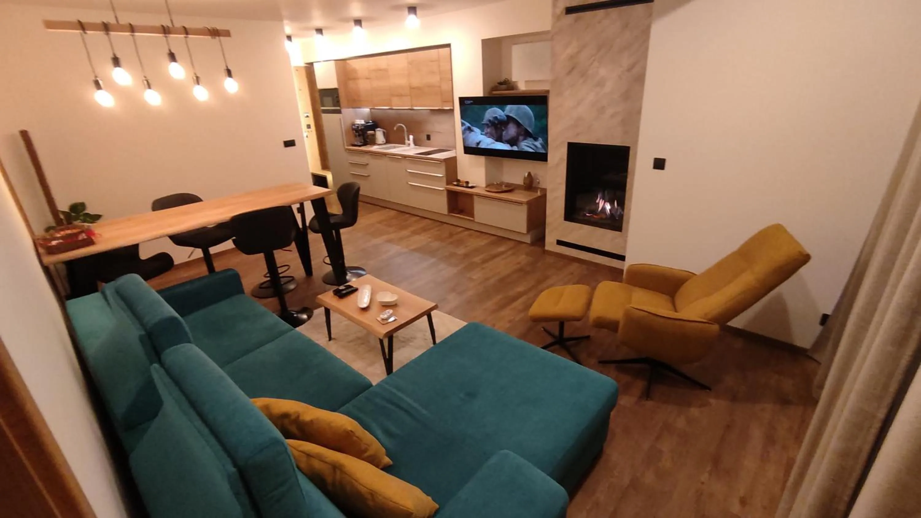 TV and multimedia in Apartmán s výhľadom na štíty Ovruč 312