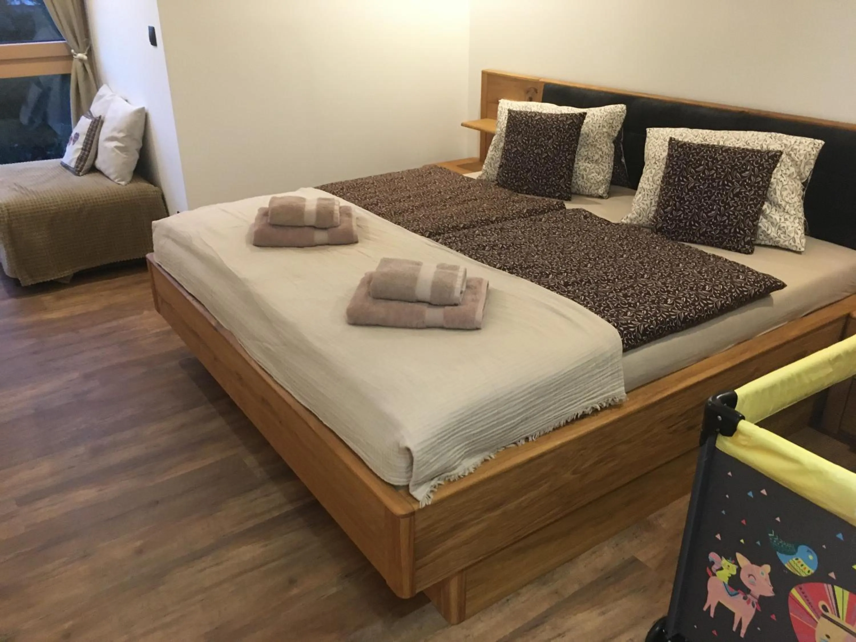 Bedroom, Bed in Apartmán s výhľadom na štíty Ovruč 312