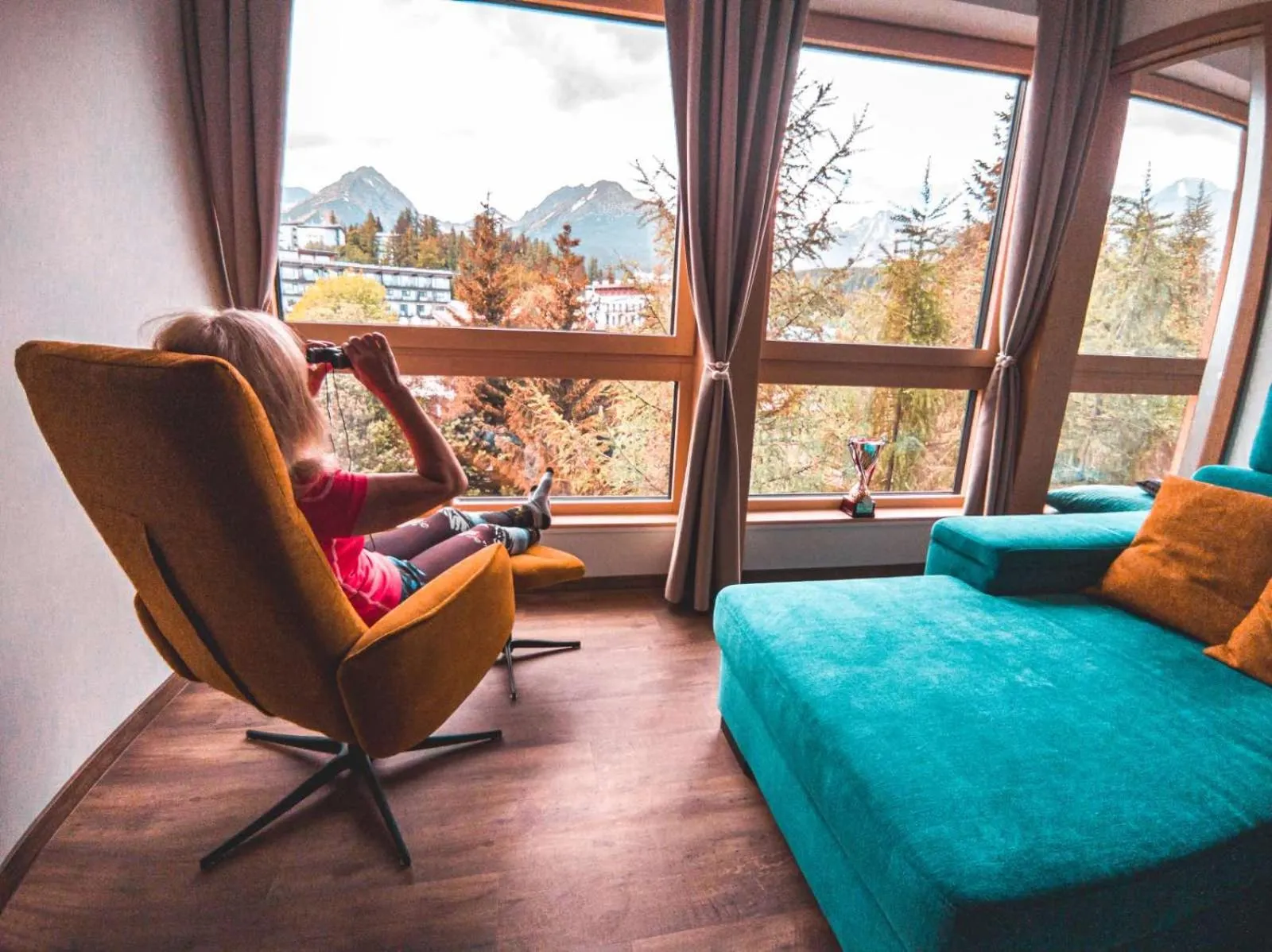 Mountain view in Apartmán s výhľadom na štíty Ovruč 312