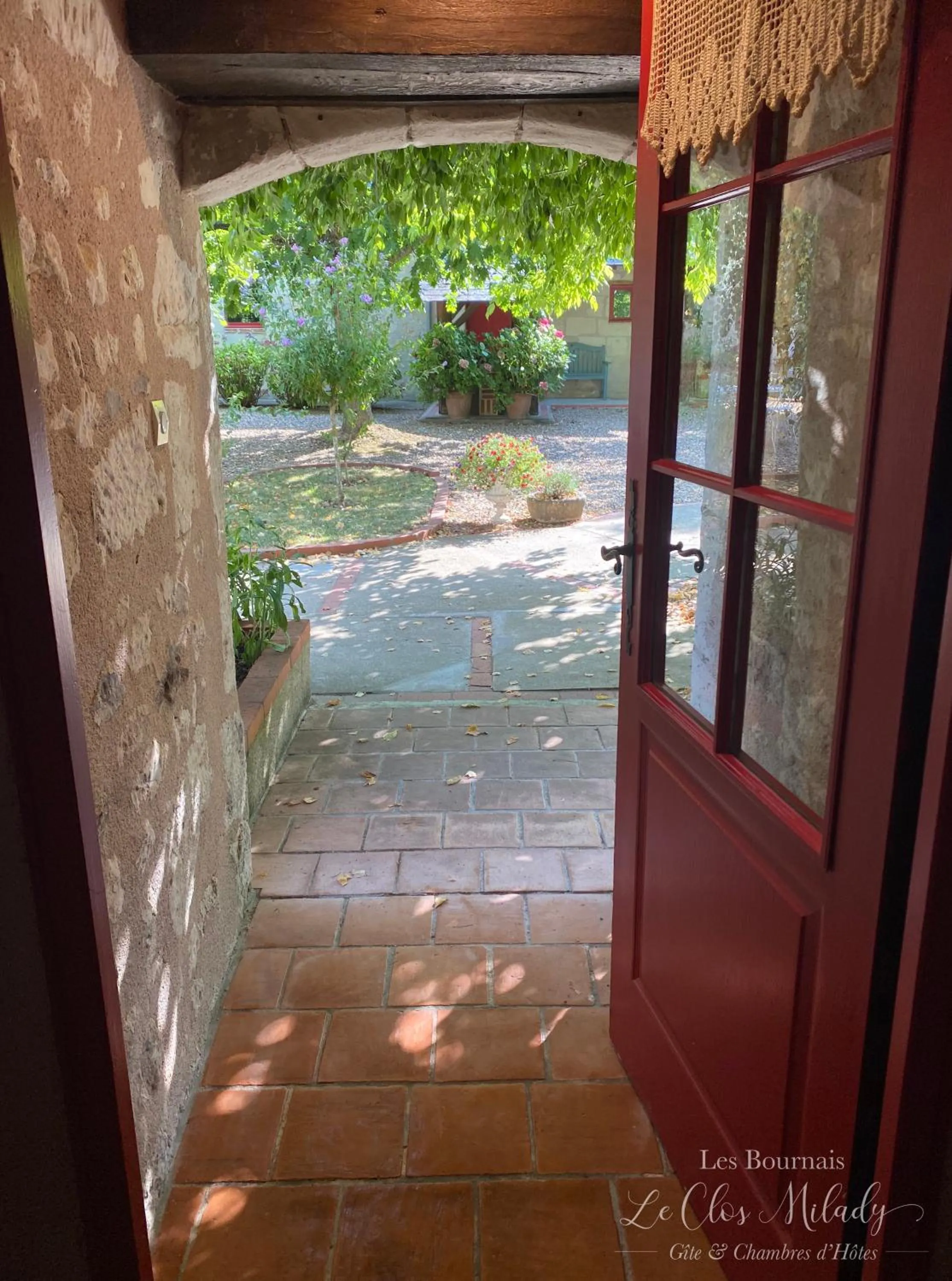 Spring in Chambres d'Hôtes Les Bournais - Le Clos Milady