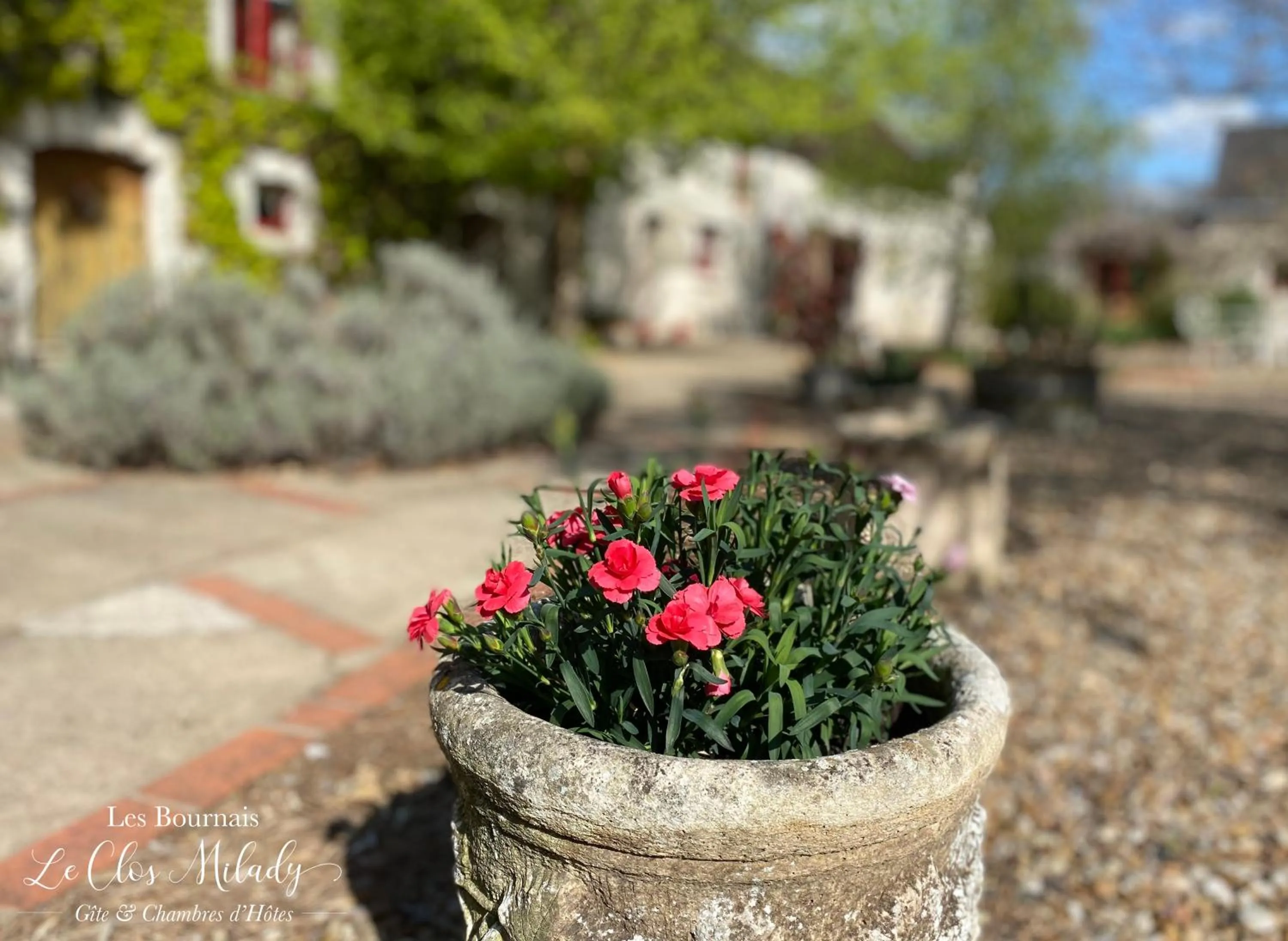 Spring in Chambres d'Hôtes Les Bournais - Le Clos Milady