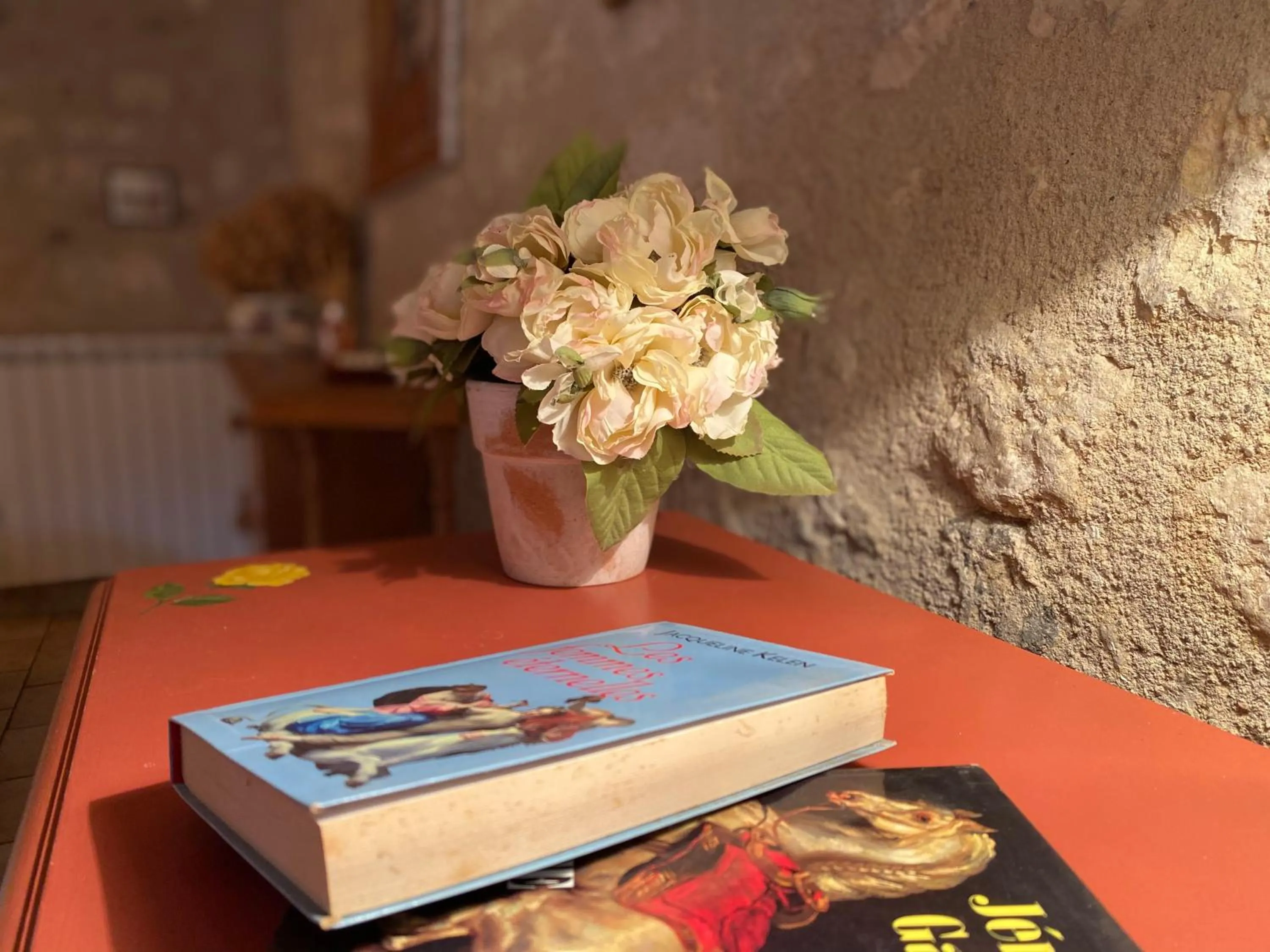 Library in Chambres d'Hôtes Les Bournais - Le Clos Milady