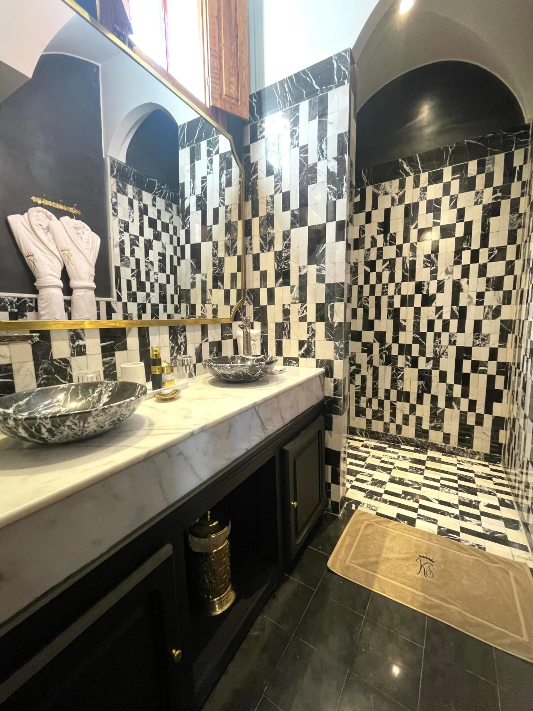 Bathroom in Riad Ksar Al Amal & Spa