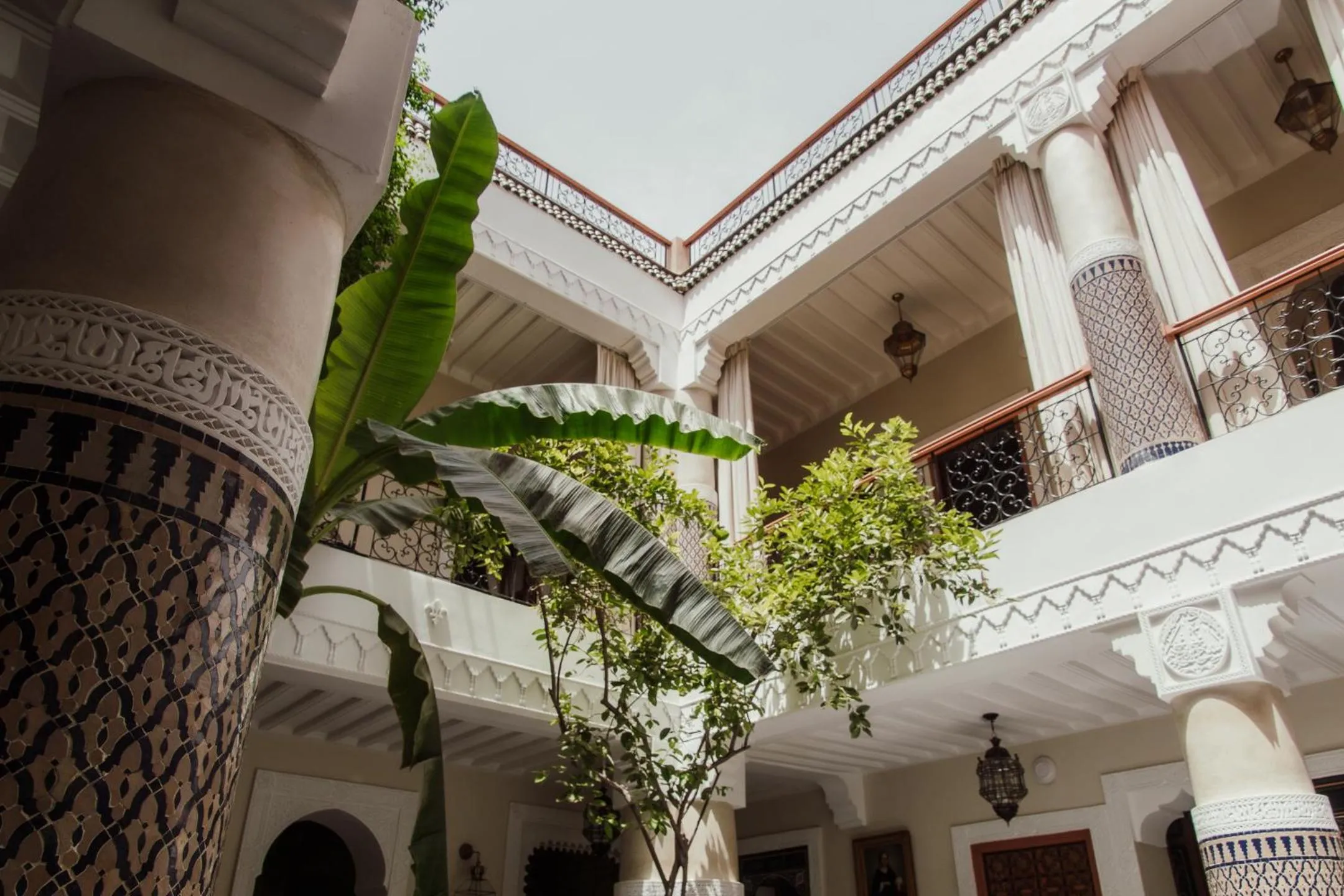 Patio in Riad Ksar Al Amal & Spa