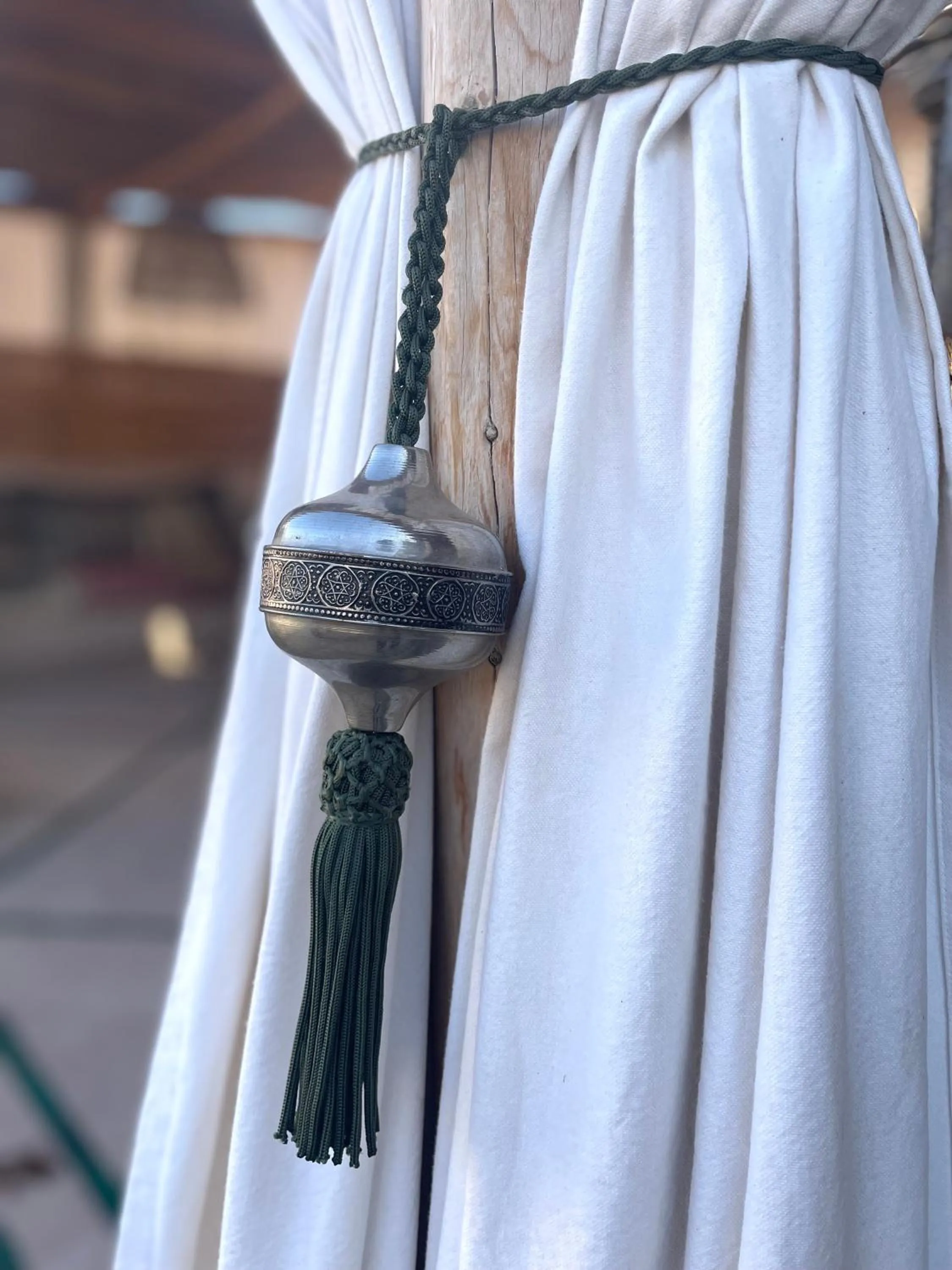 Decorative detail in Riad Ksar Al Amal & Spa