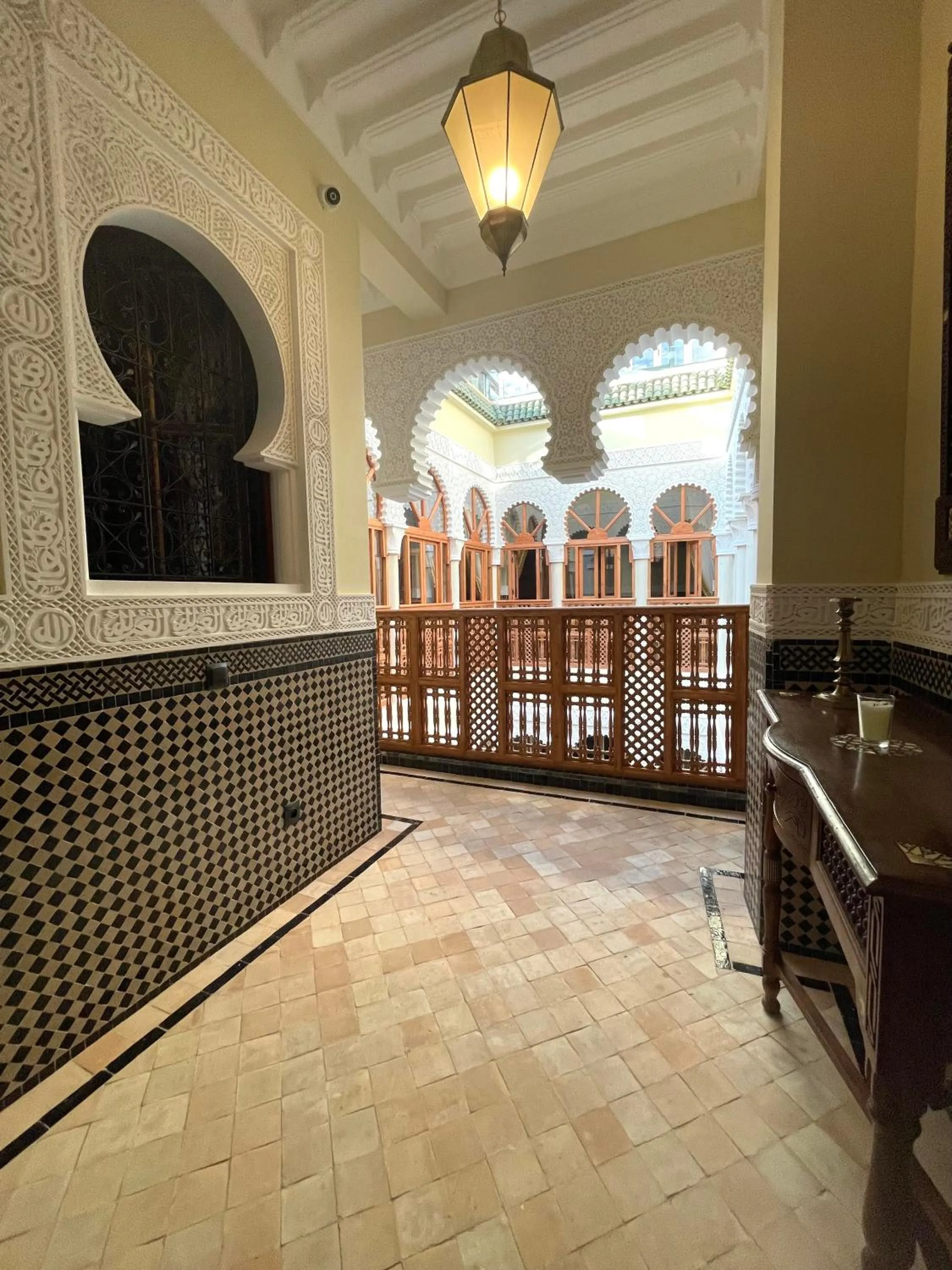 Patio in Riad Ksar Al Amal & Spa