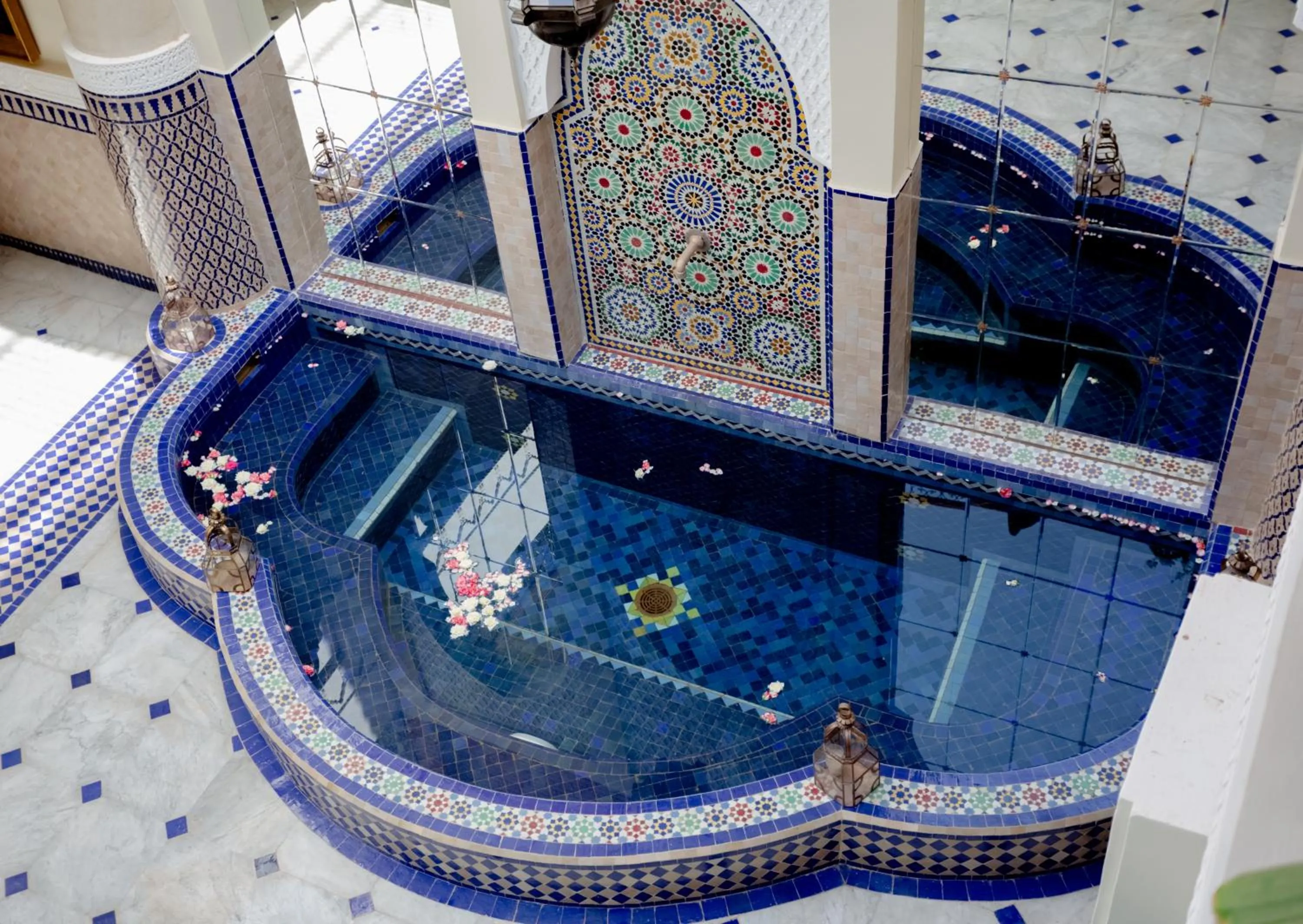 Swimming pool in Riad Ksar Al Amal & Spa
