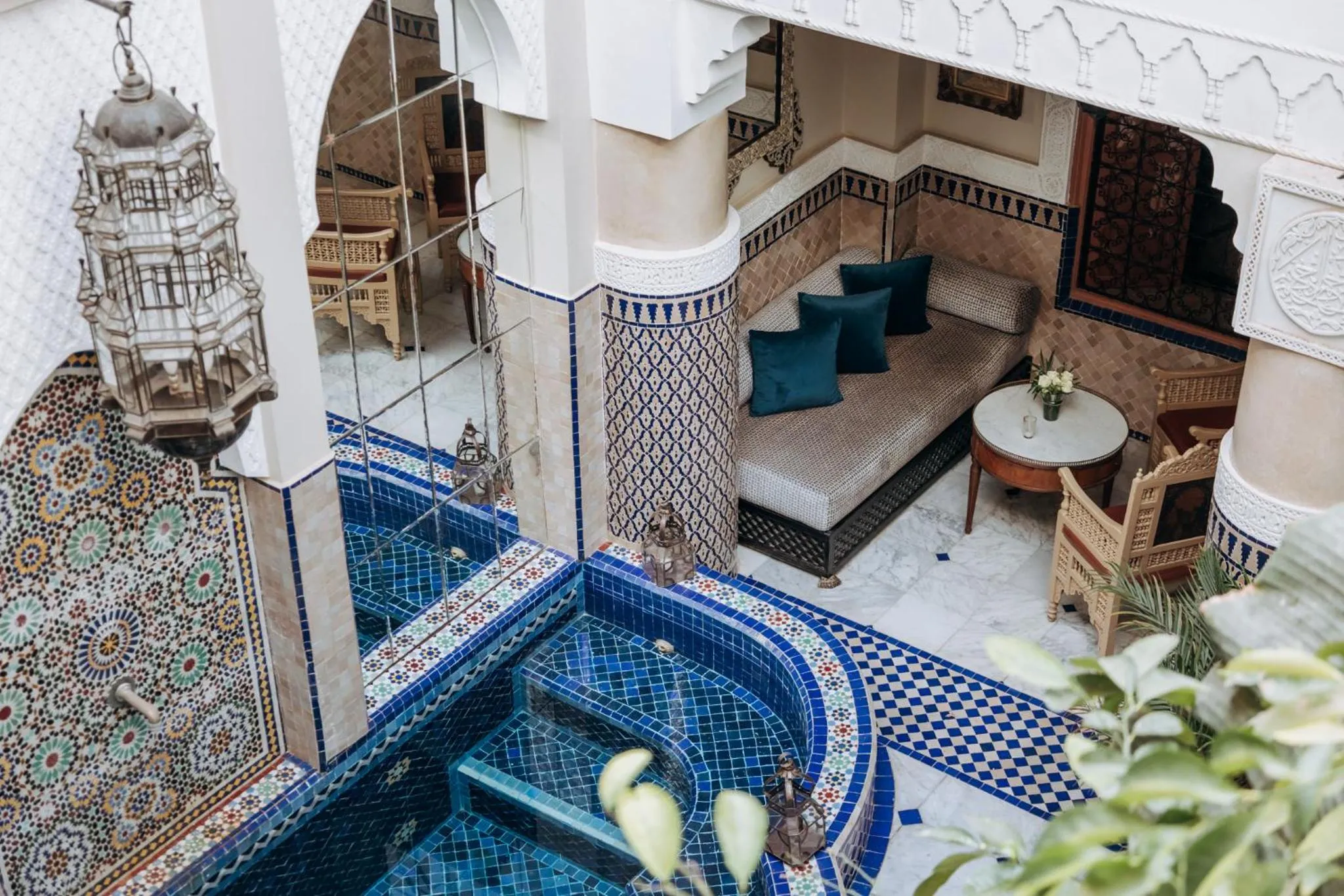 Patio in Riad Ksar Al Amal & Spa