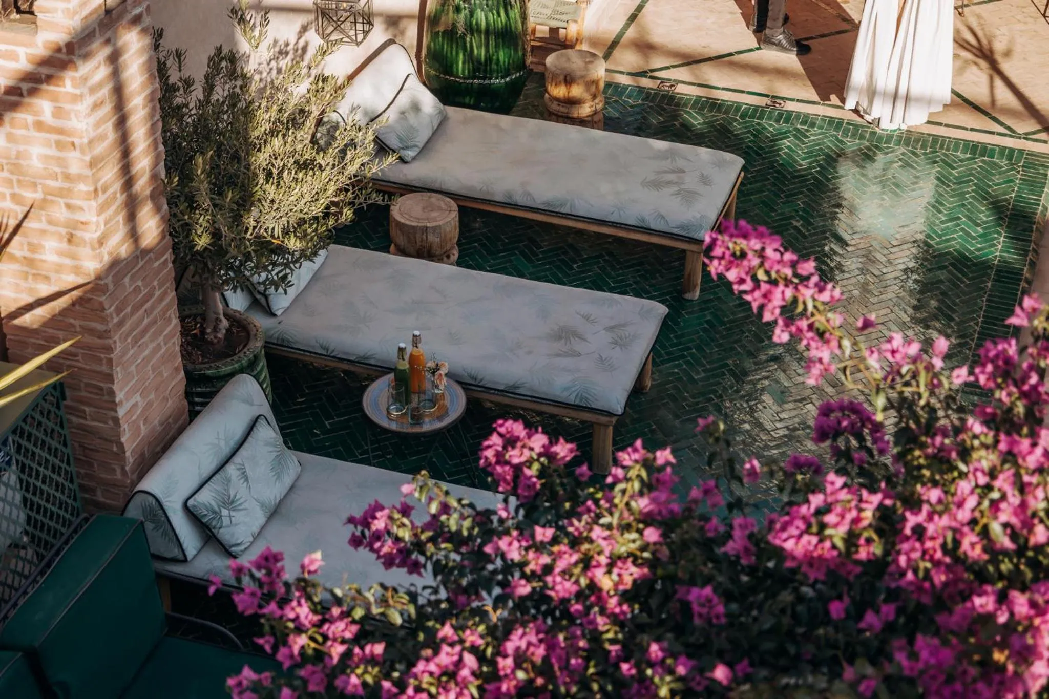 Patio in Riad Ksar Al Amal & Spa