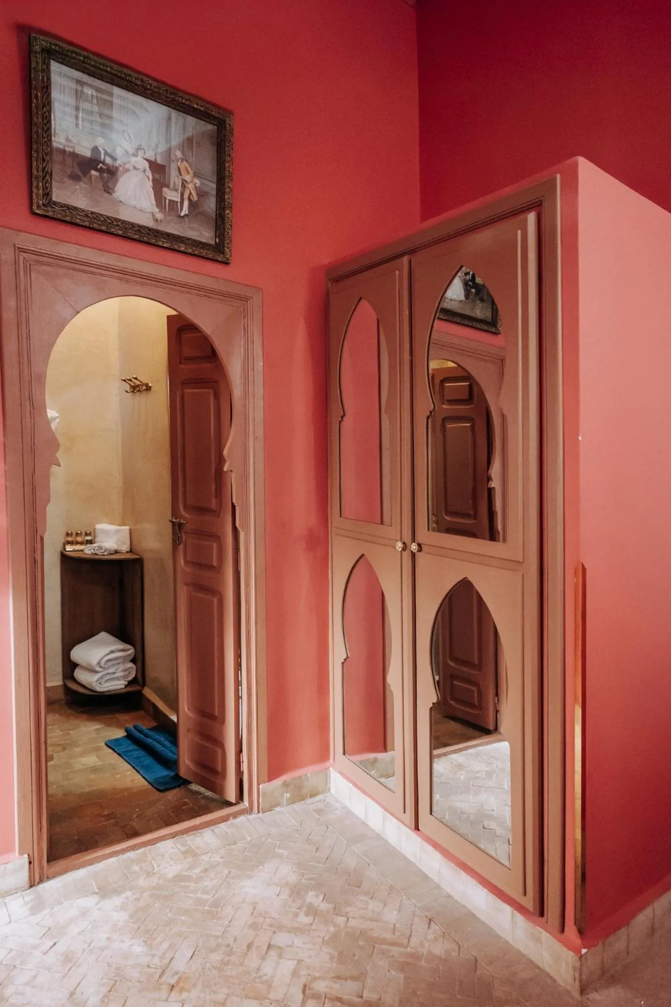 Bedroom, Bed in Riad Ksar Al Amal & Spa