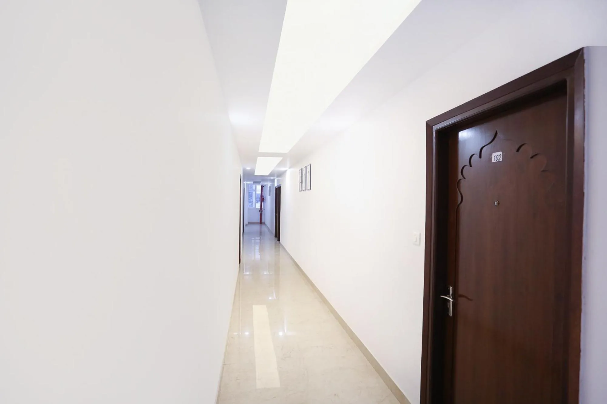 Lobby or reception in FabHotel Taj Residency