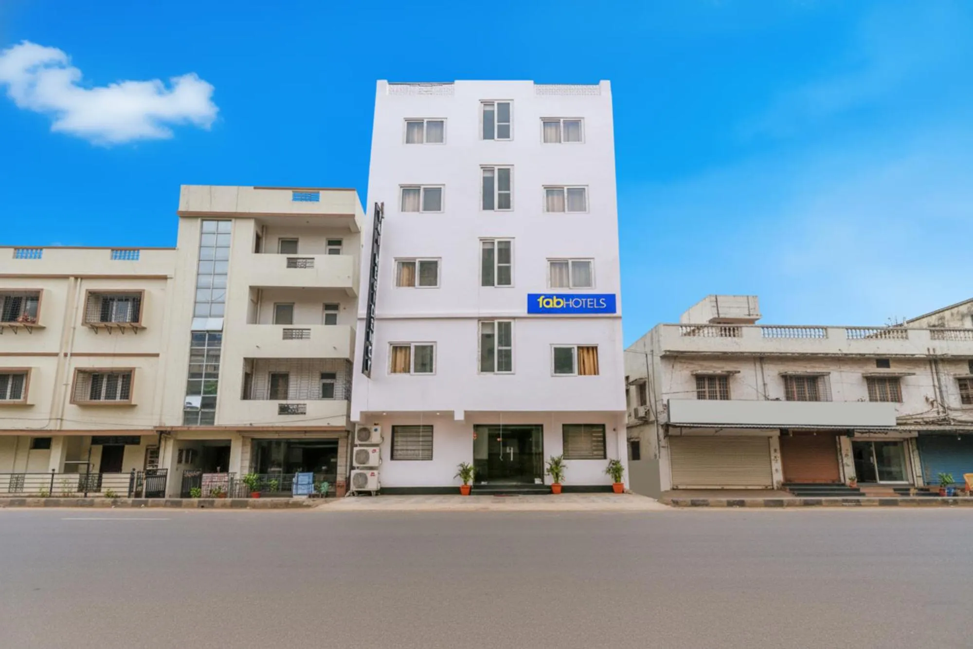 Property building in FabHotel Taj Residency