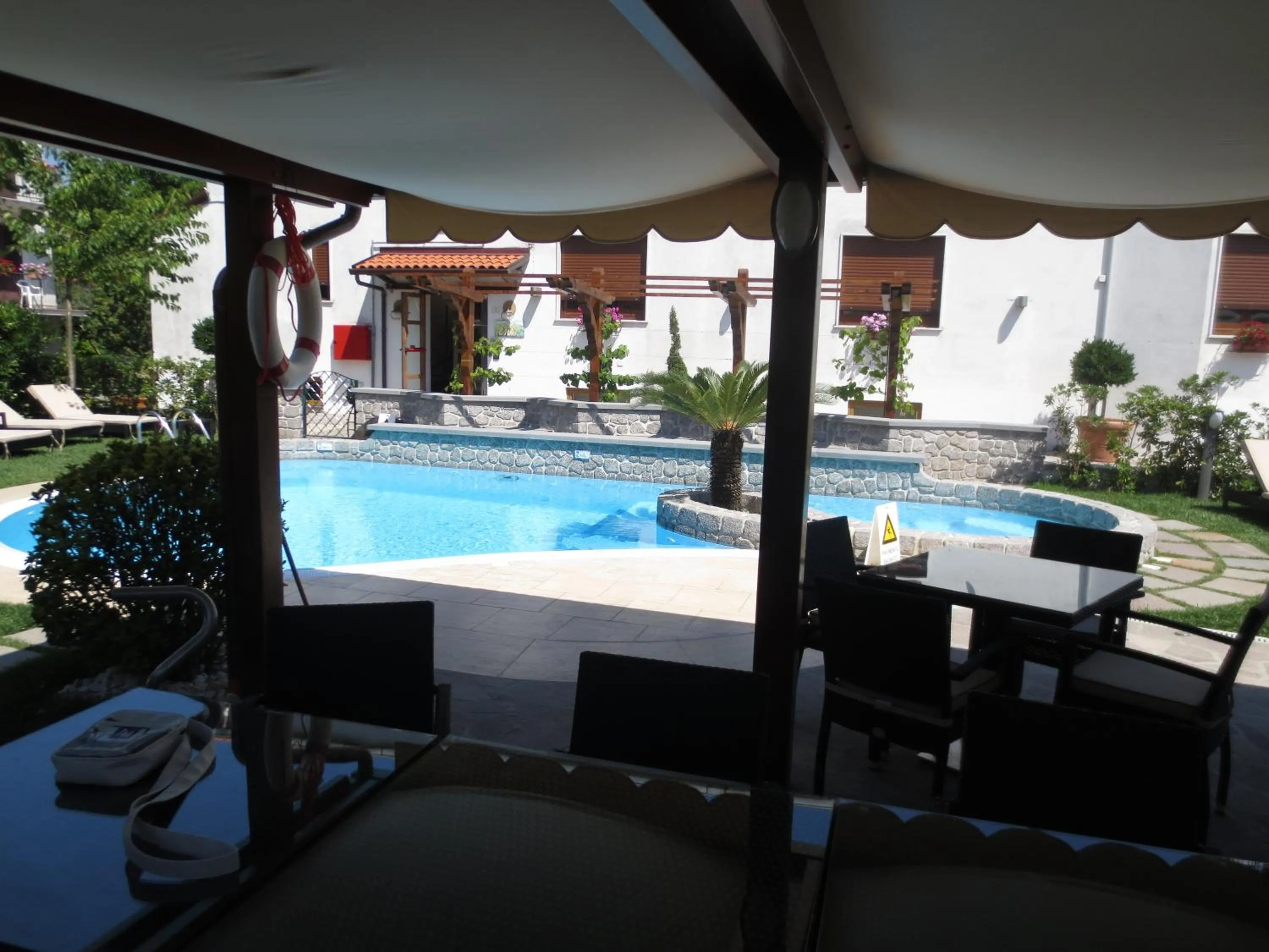 Swimming pool in Hotel Due Torri