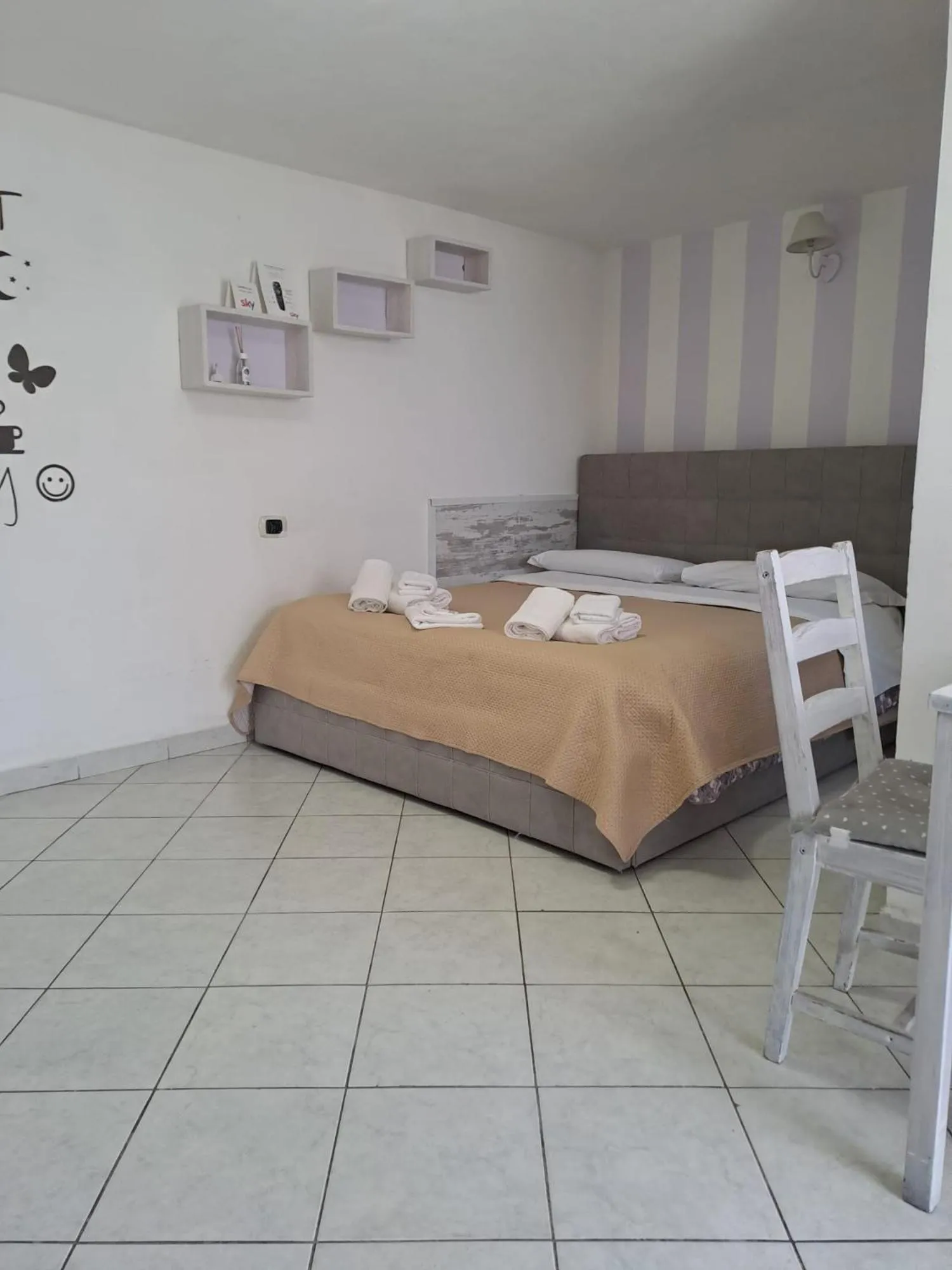 Bed in Agriturismo Torre Flavia