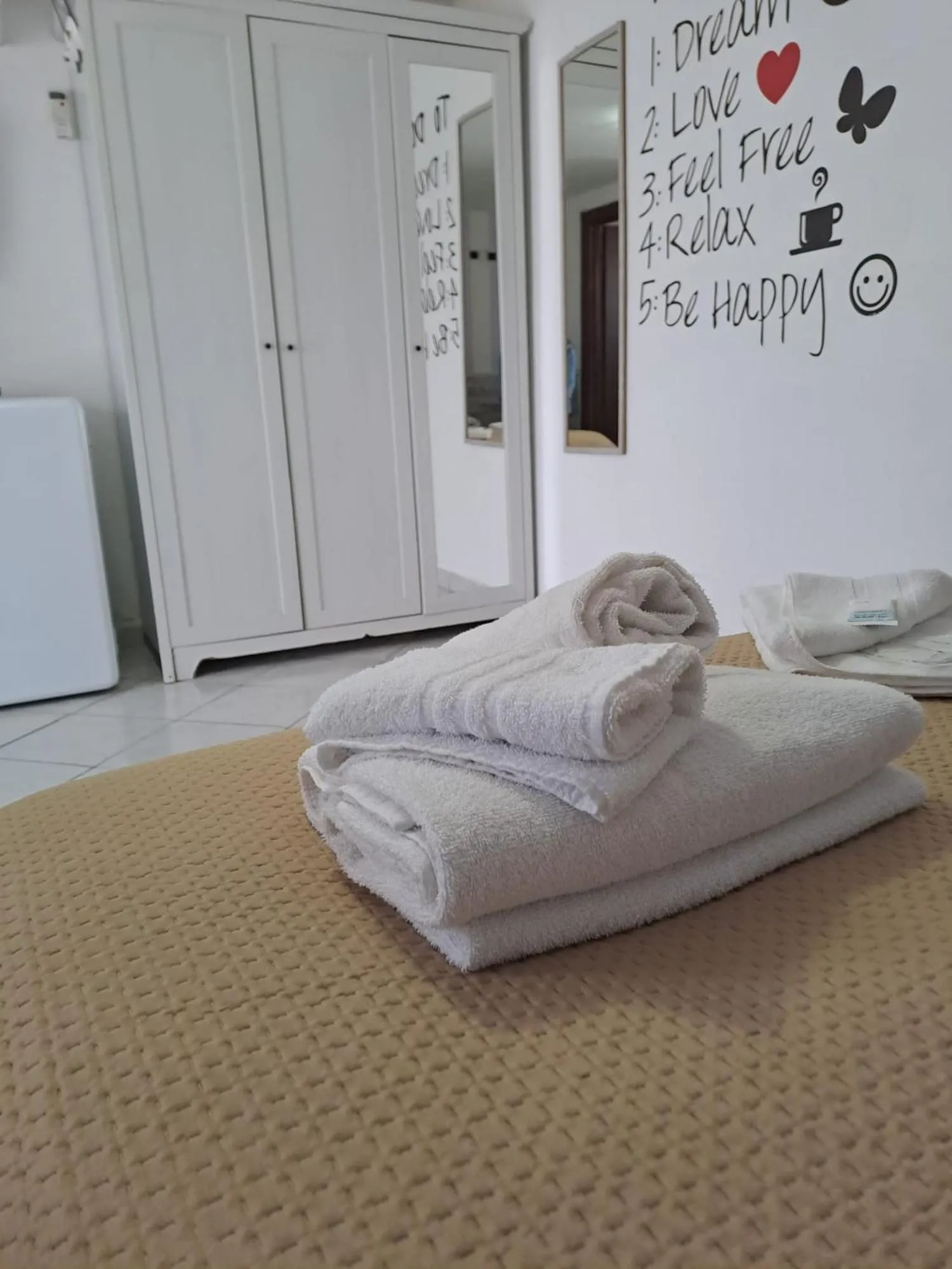 Bed in Agriturismo Torre Flavia